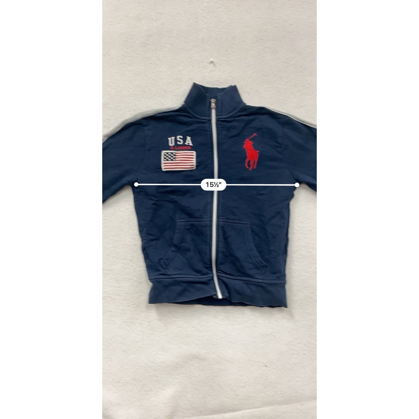 Ralph Lauren Polo Boys Zip-Up Sweatshirt #8167