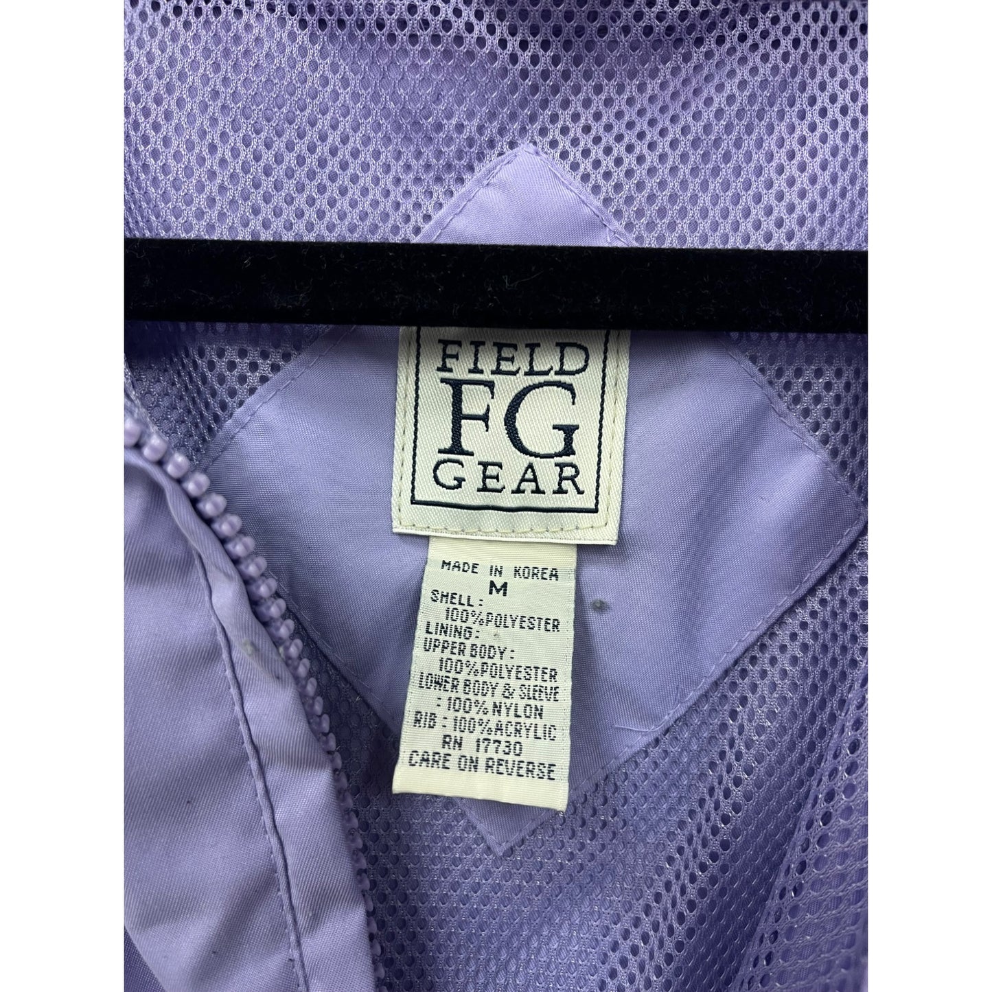 Women’s Vintage Field Gear FG Purple Windbreaker Jacket #2986