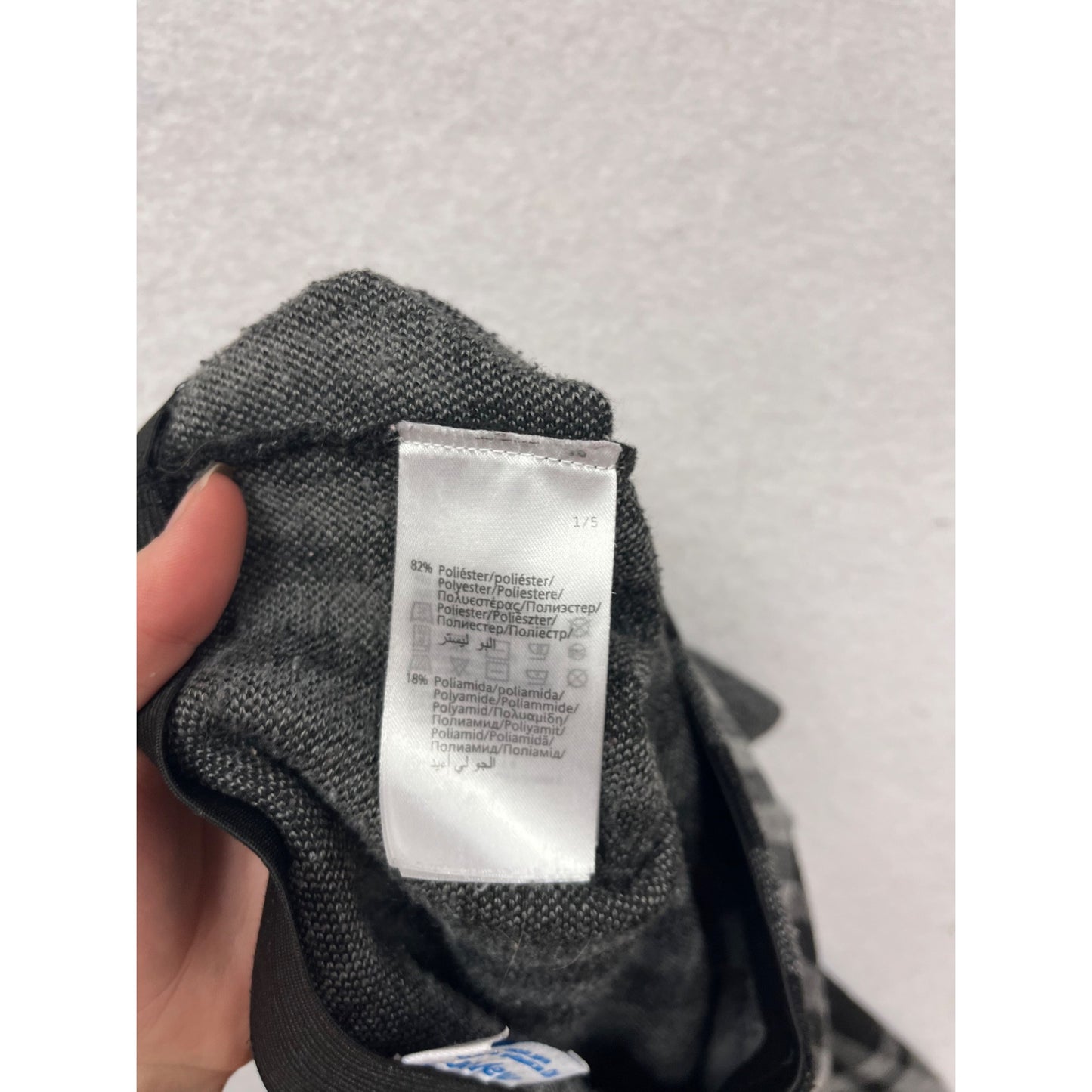 Girls Black & Gray Pleated Plaid Skirt By Mayoral Size 10 #8989