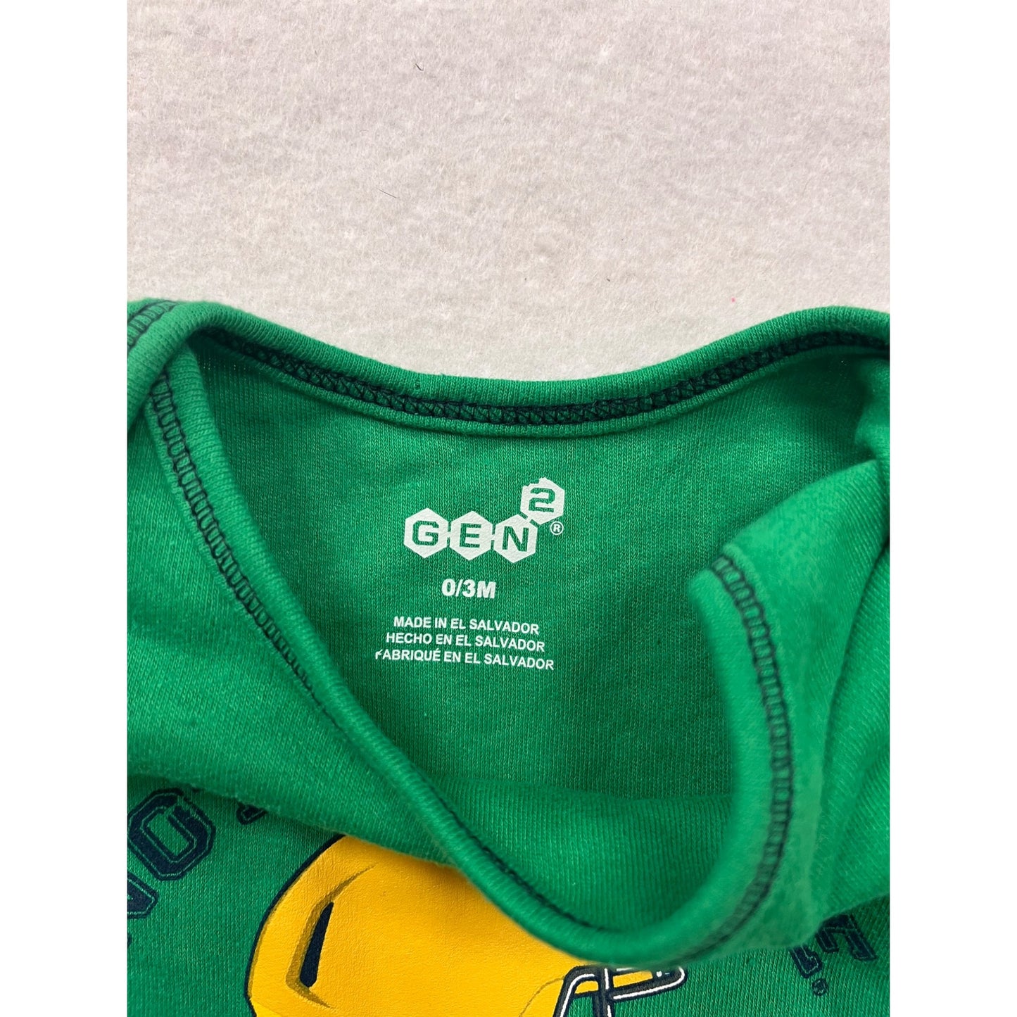 Notre Dame Fighting Irish Athletics Baby Romper 0/3M #6460