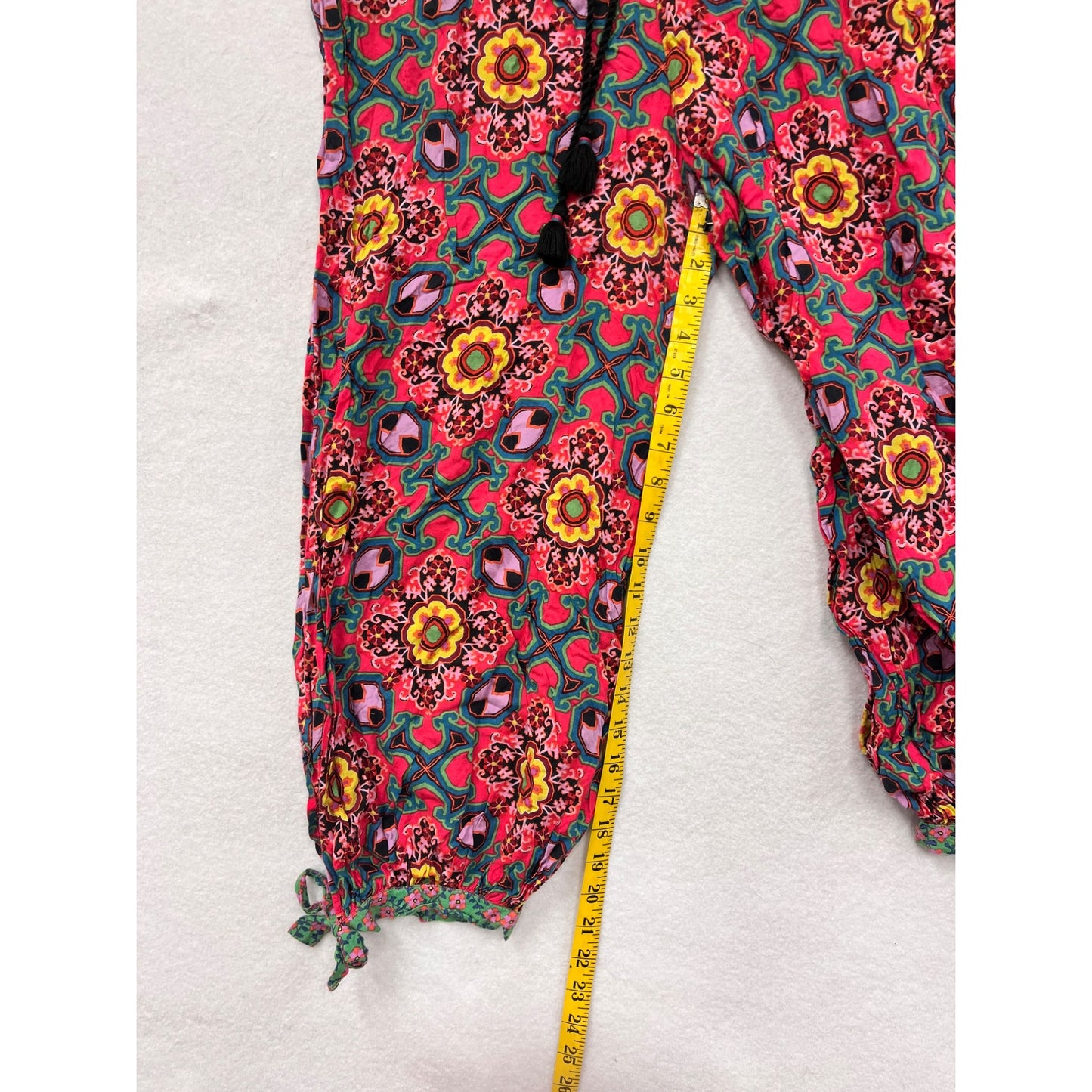Anthropologie Womens Floral Print Drawstring Pants #6103