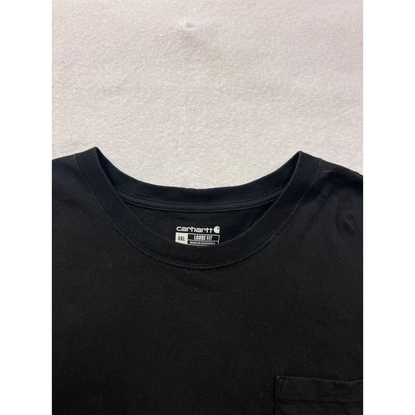 Carhartt Loose Fit Black T-Shirt 4XL 100% Cotton #8303