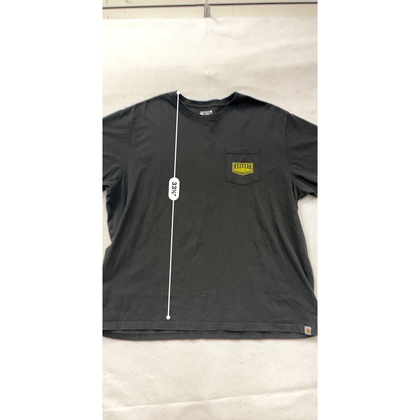Carhartt Loose Fit Black T-Shirt 4XL 100% Cotton #8303
