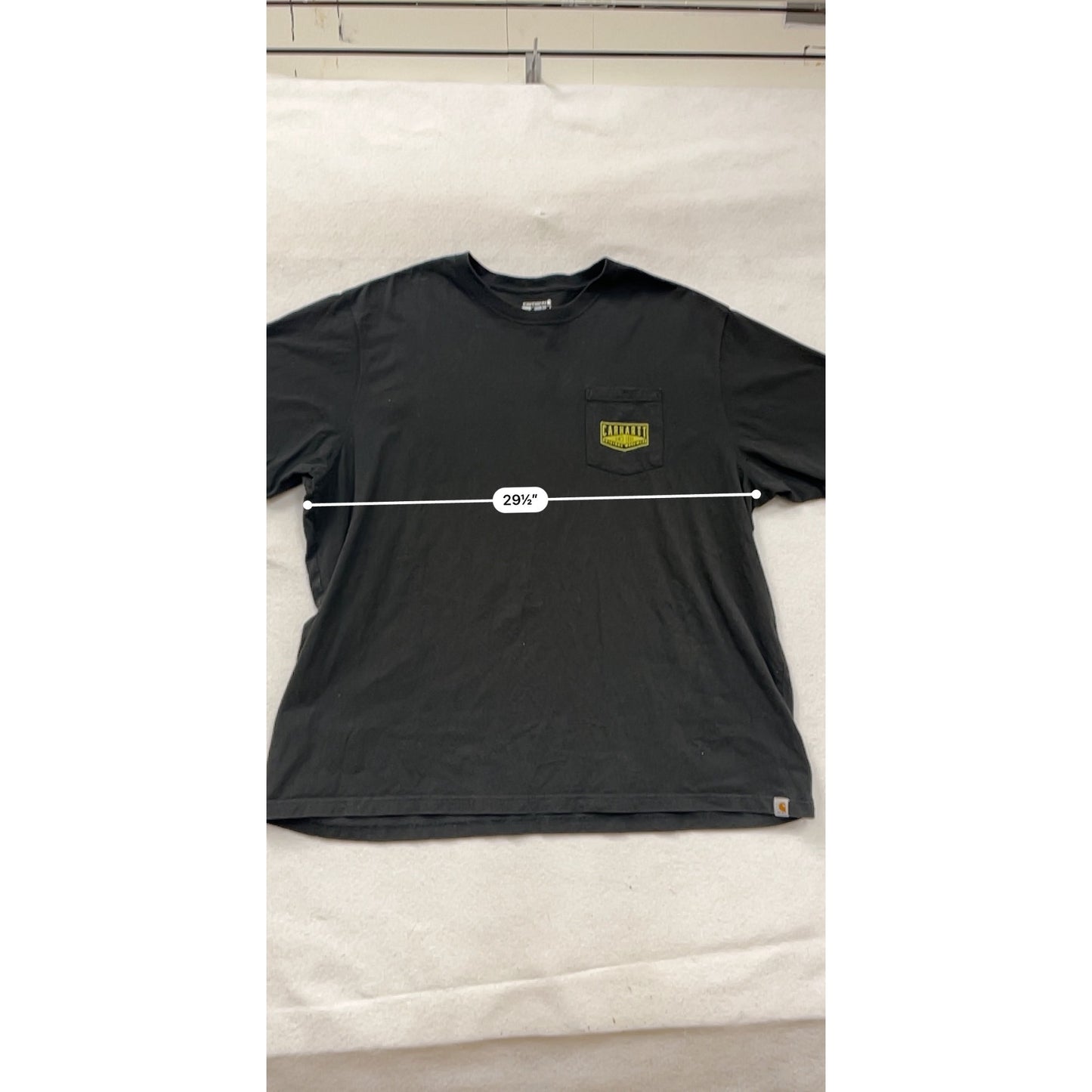 Carhartt Loose Fit Black T-Shirt 4XL 100% Cotton #8303