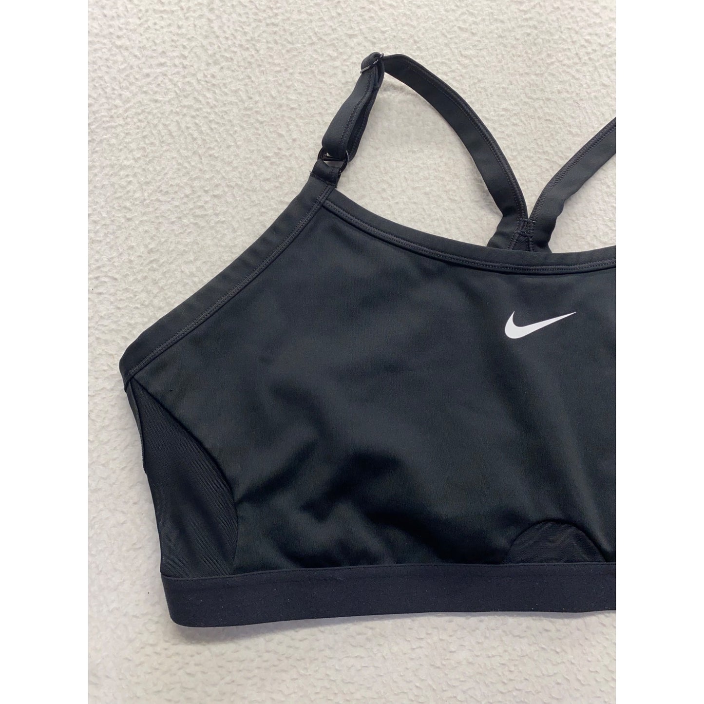 Nike Womens Dri-Fit Black Sports Bra Size 3X #7025