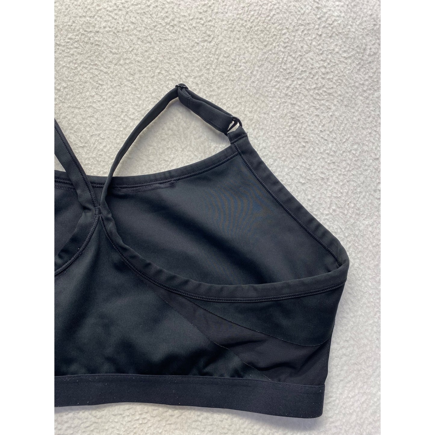 Nike Womens Dri-Fit Black Sports Bra Size 3X #7025