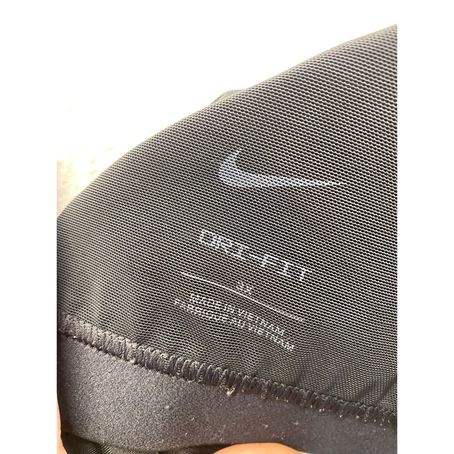 Nike Womens Dri-Fit Black Sports Bra Size 3X #7025