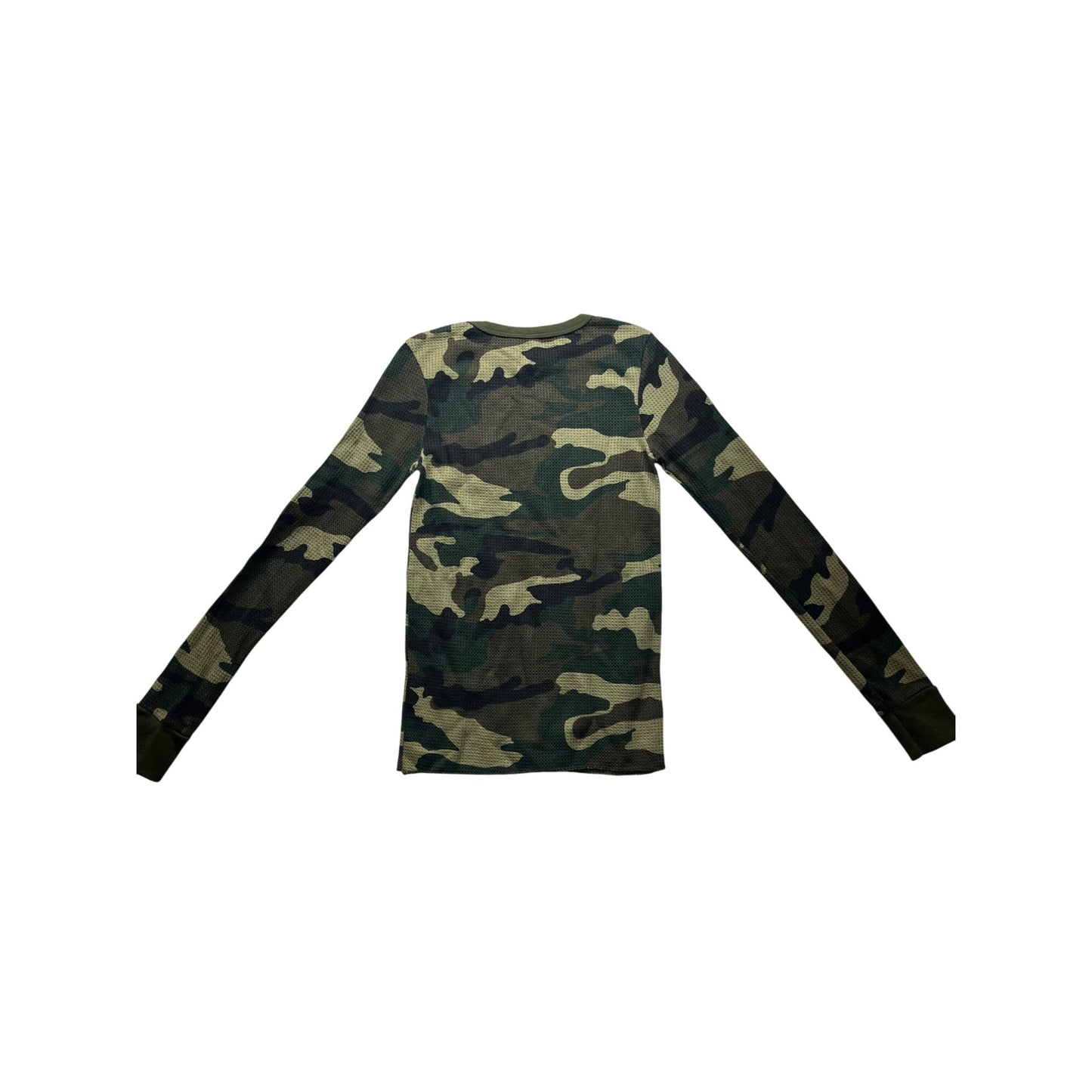 Camo Thermal Long Sleeve Shirt For Kids #2967