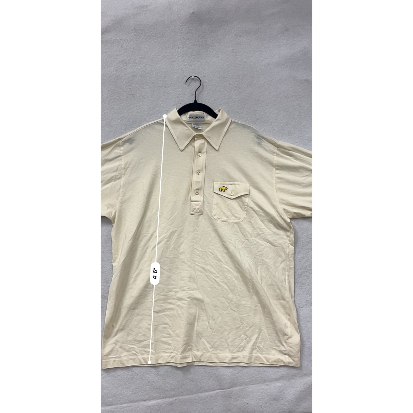 Men’s XL Jack Nicklaus Bear Embroidered Casual Polo