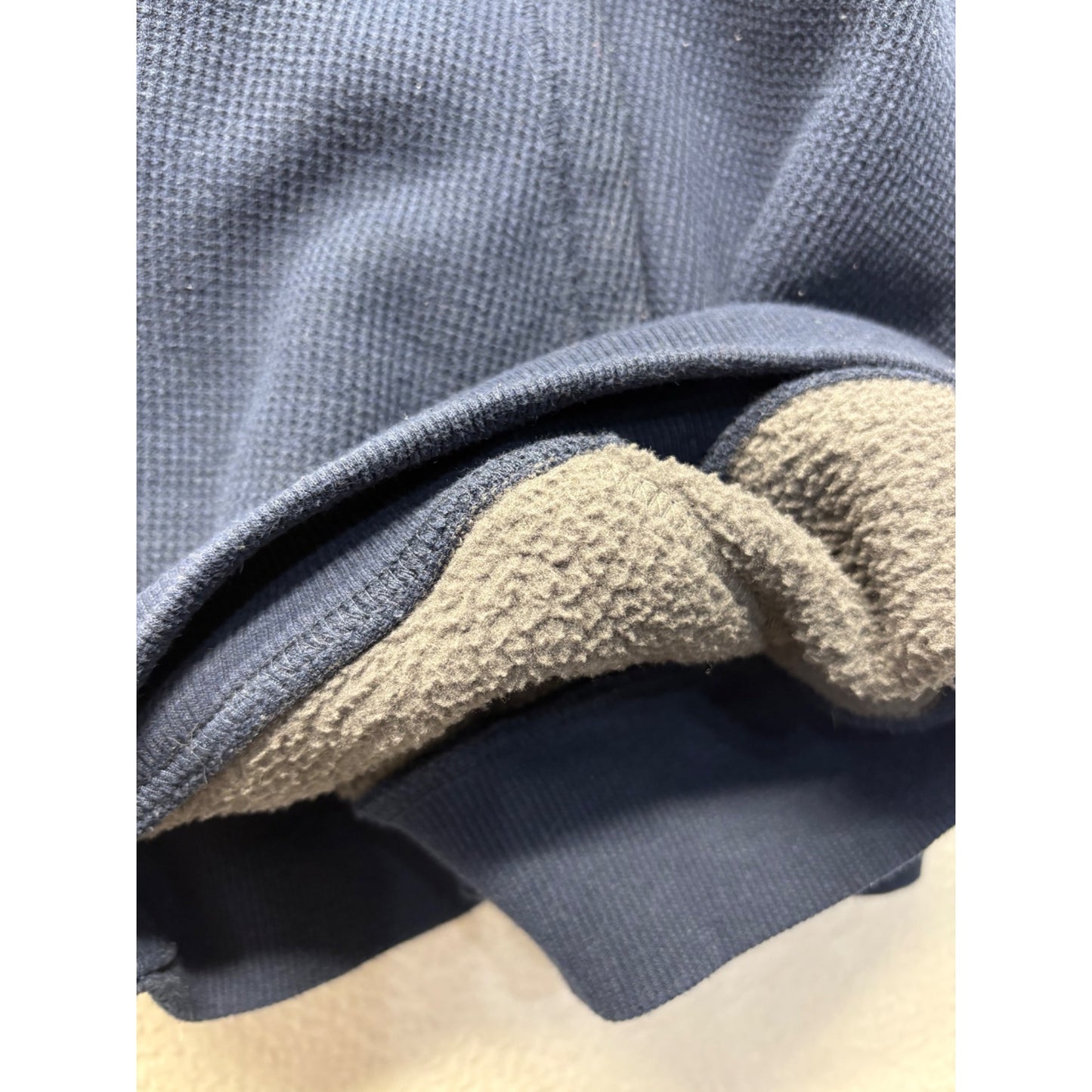 NFL Chicago Bears Navy Blue Sherpa-Lined Hoodie #7517