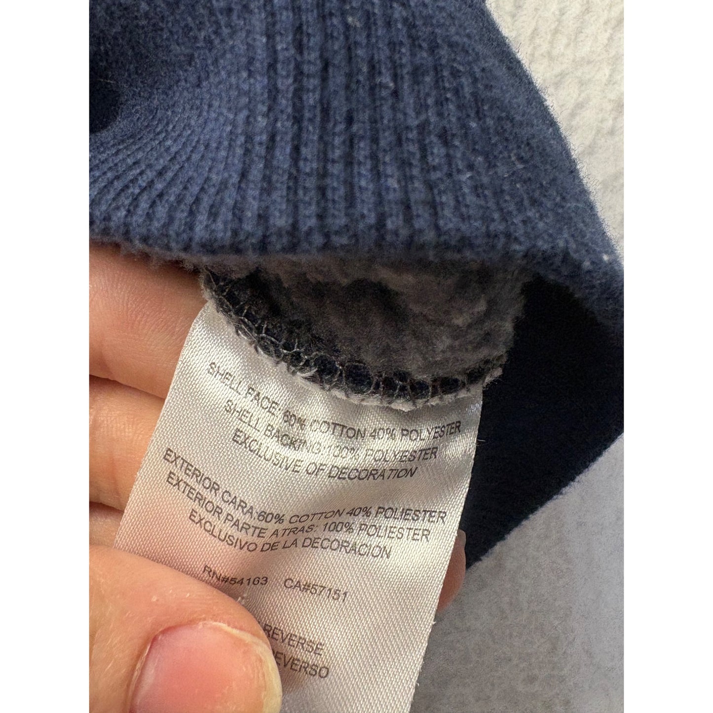 NFL Chicago Bears Navy Blue Sherpa-Lined Hoodie #7517