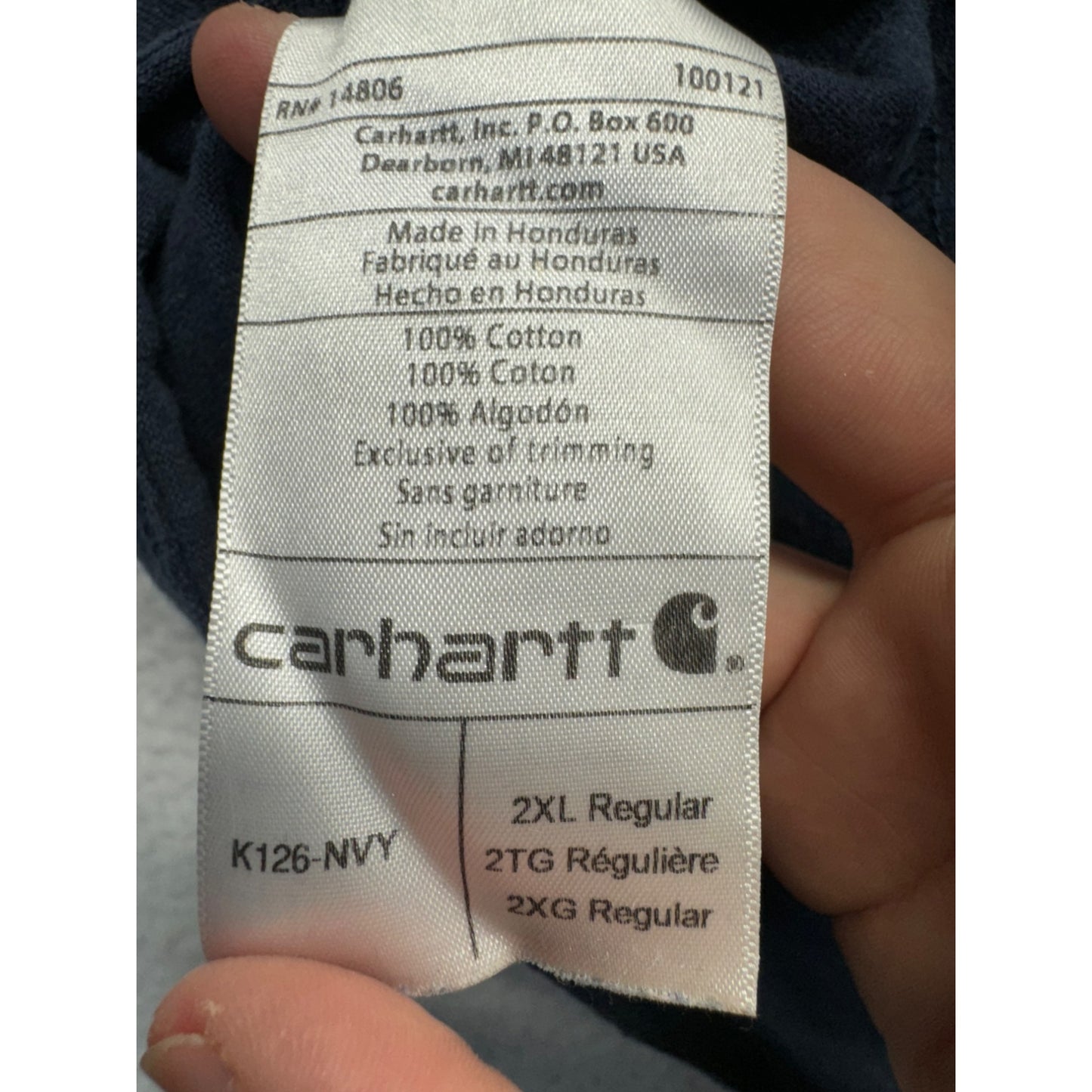 Carhartt Long Sleeve Shirt #5125