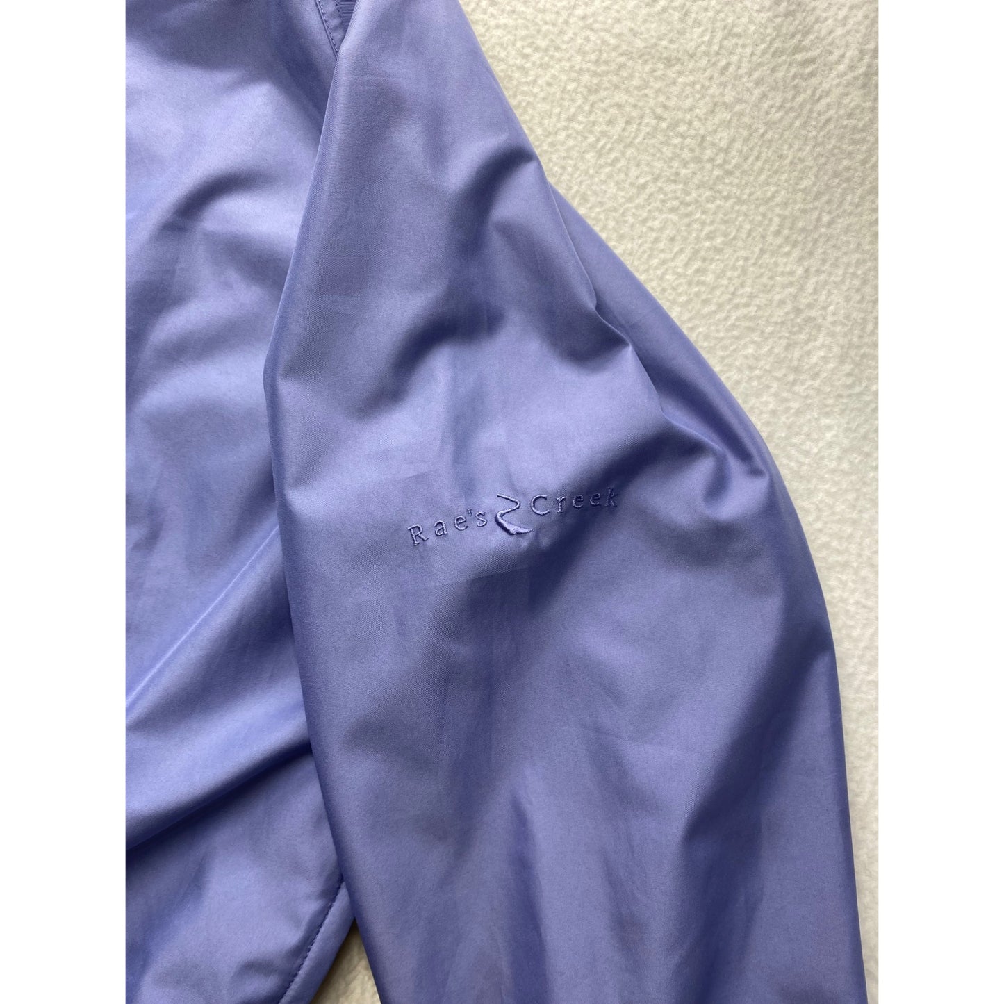 Mens Raes Creek XL Light Purple Windbreaker Pullover #7327