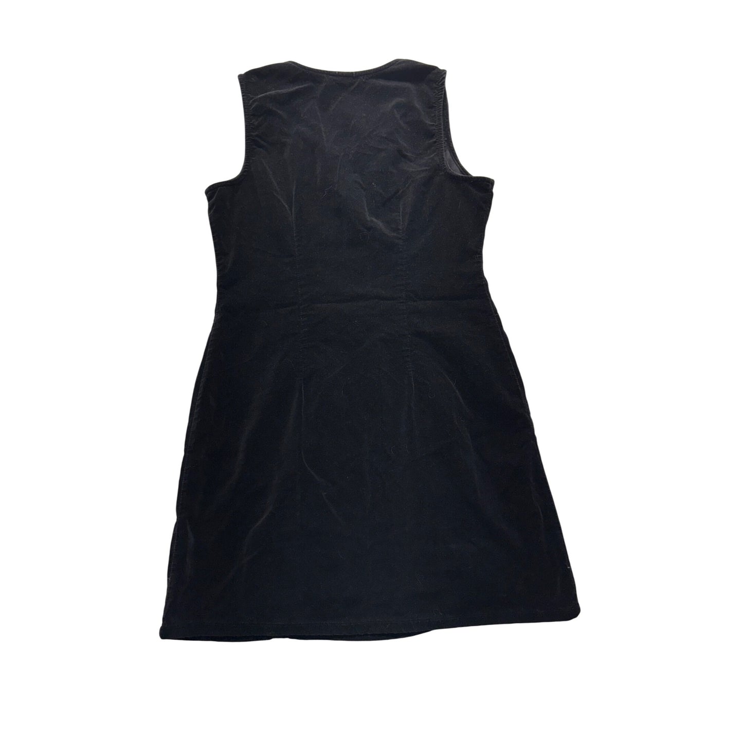 Vintage Faded Glory Womens Black velvet Dress #7654
