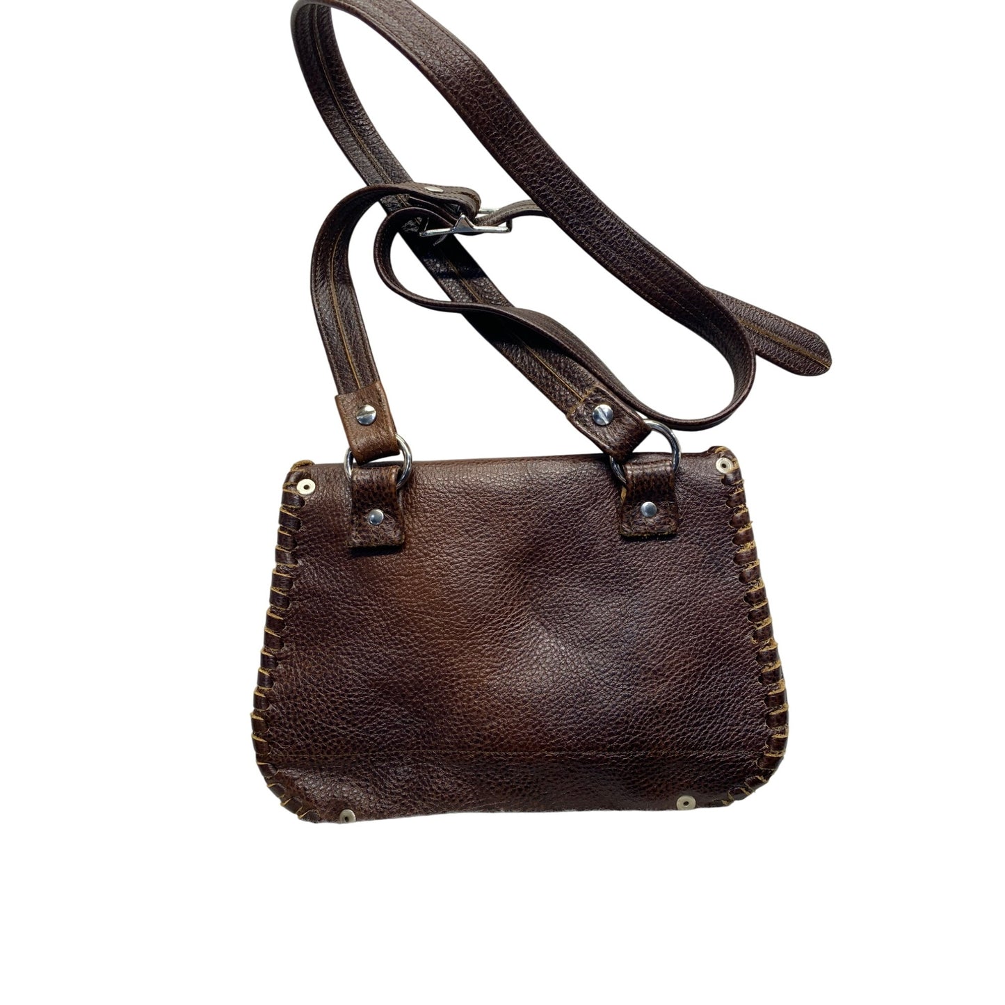 Handcrafted Leather Crossbody Bag #5860