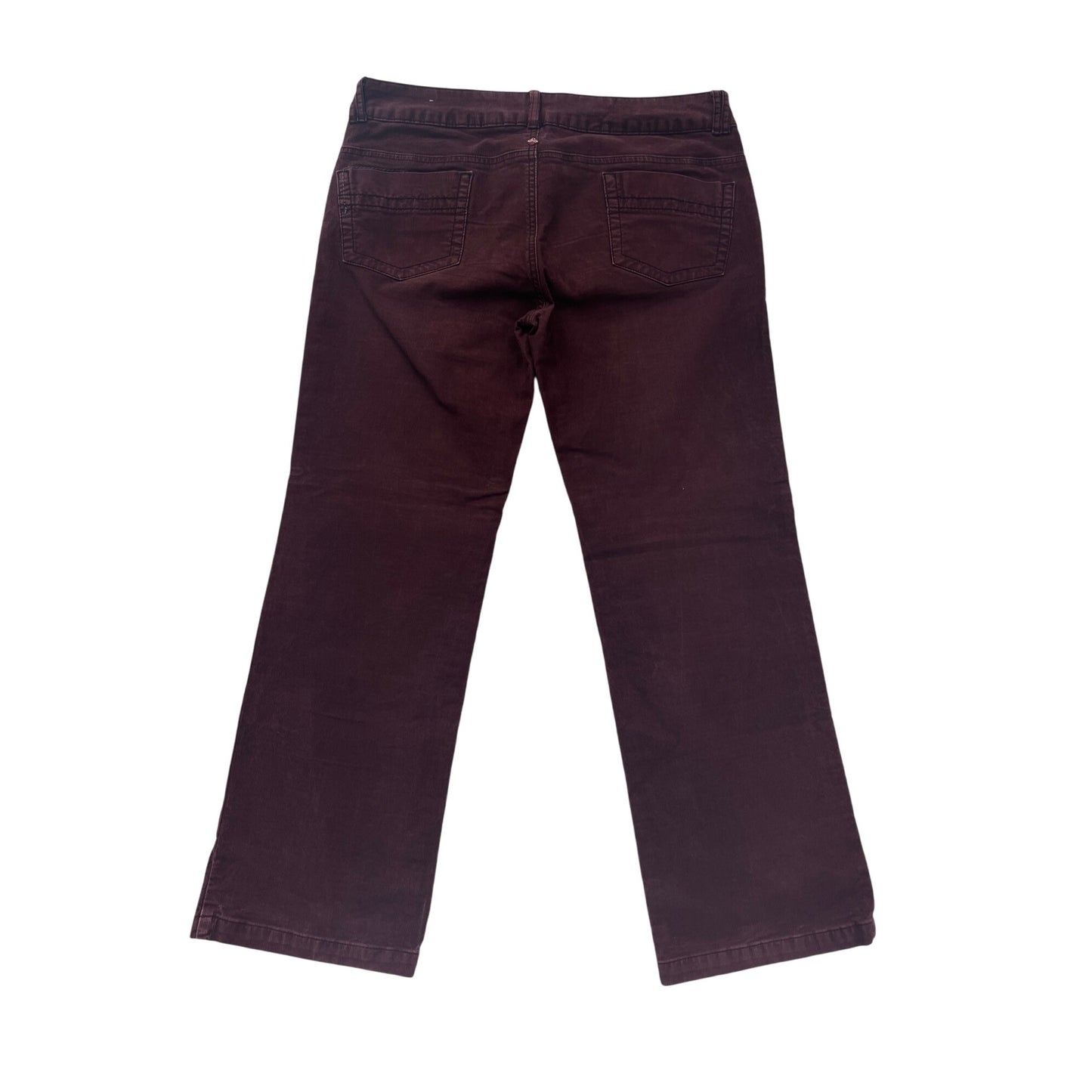 Women’s Prana Burgundy Corduroy Pants #2950