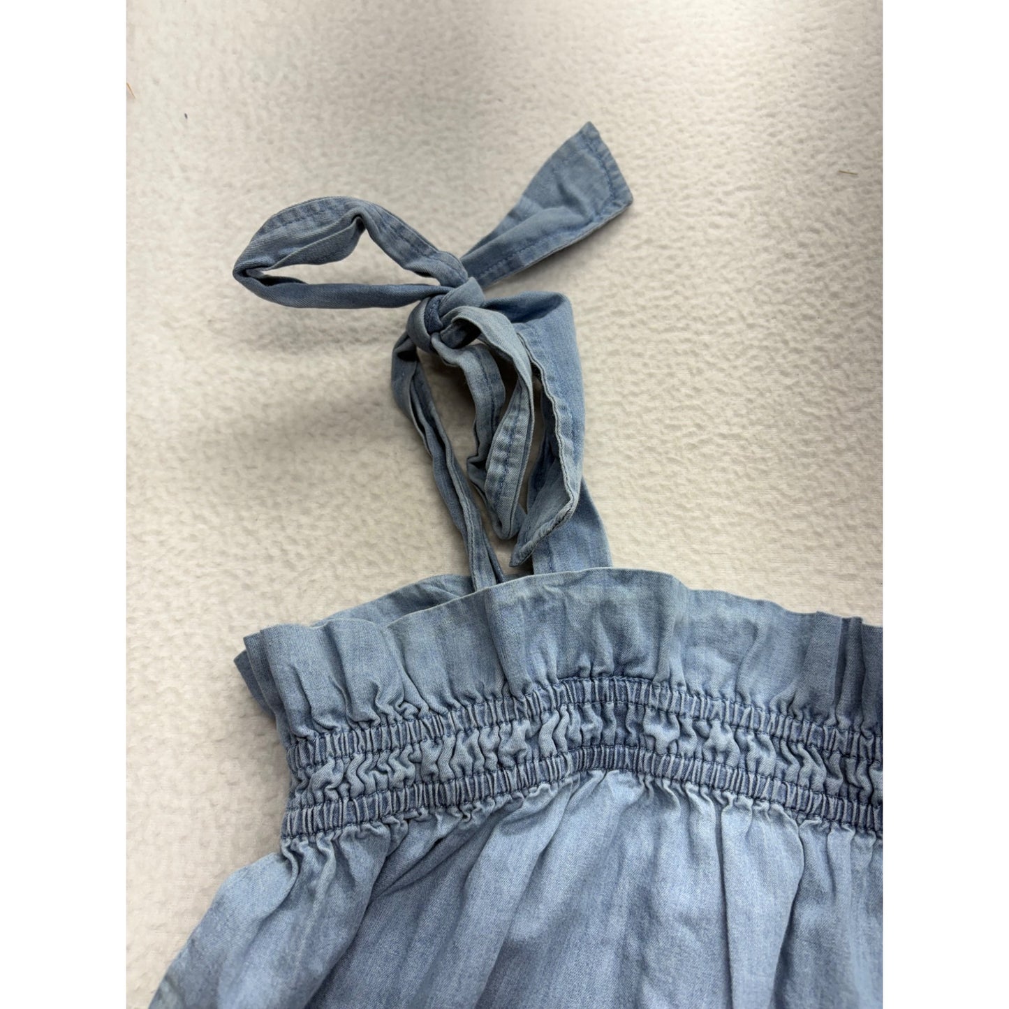 Express Blue Chambray Tie-Strap Tank *NWT* #7583