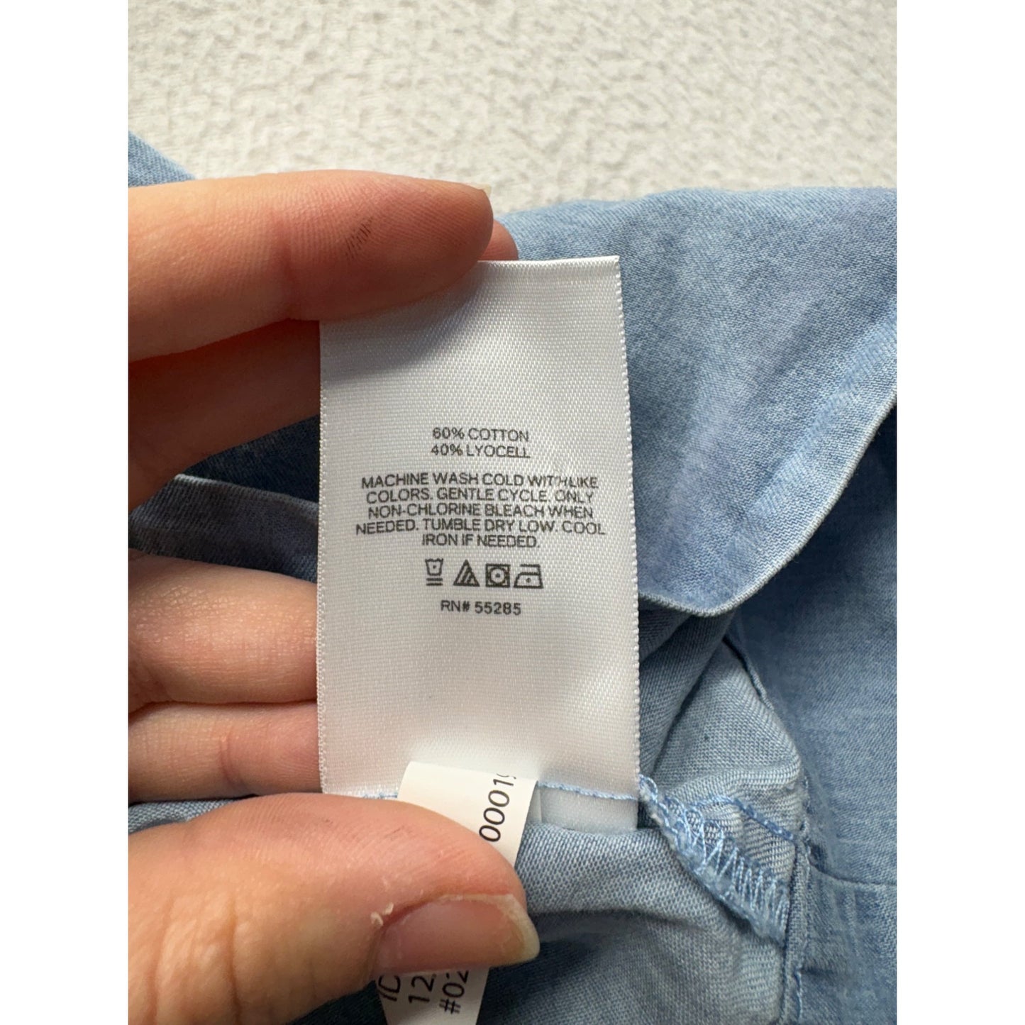 Express Blue Chambray Tie-Strap Tank *NWT* #7583