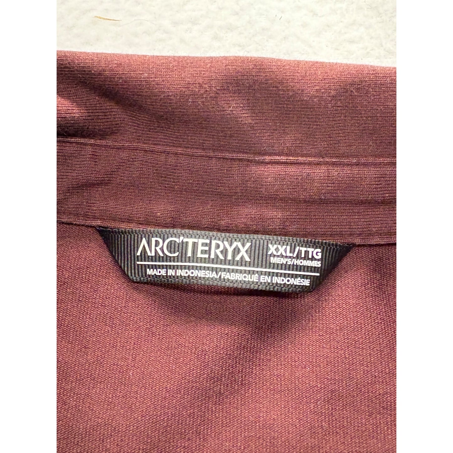 Arcteryx Mens XXL Long Sleeve Polo Shirt #7525