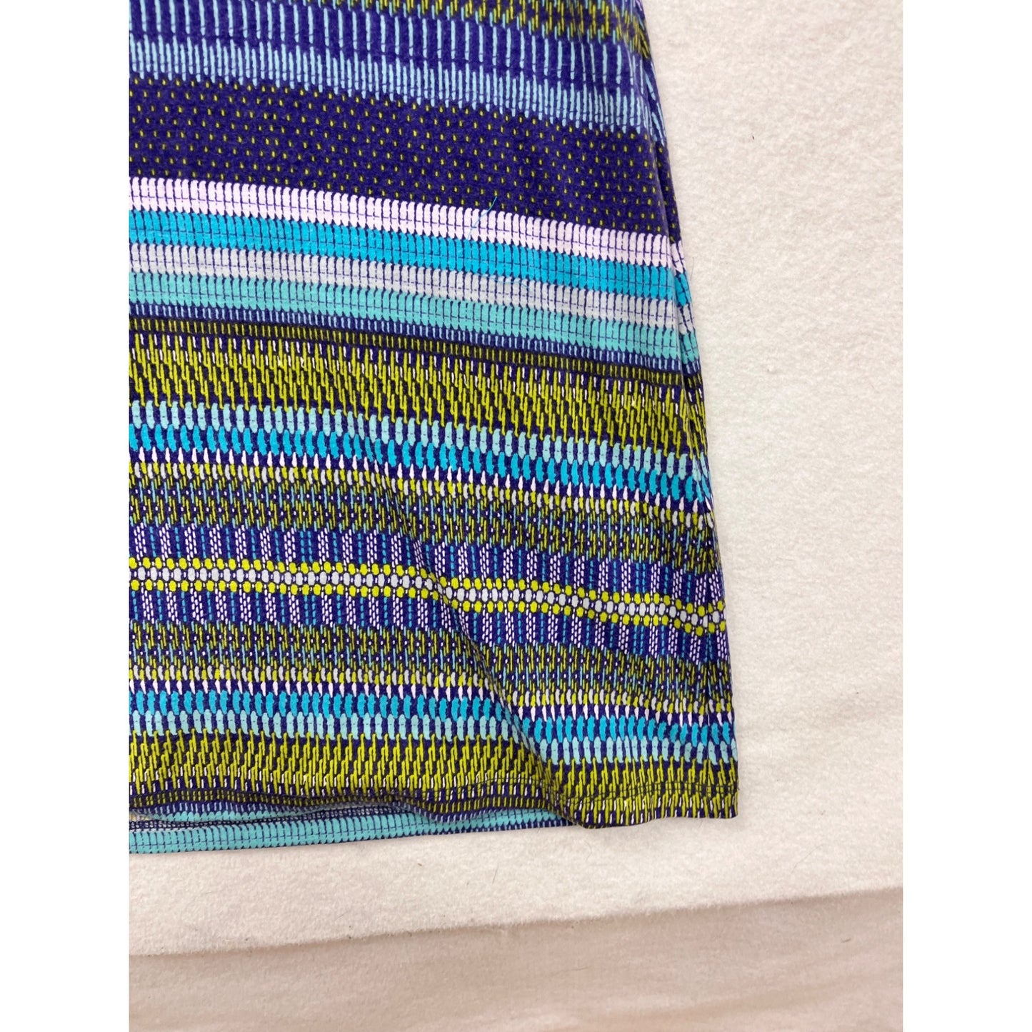 Dakine Womens Medium Sleeveless Striped Pattern Dress With Criss-Cross Back Detail -#6913