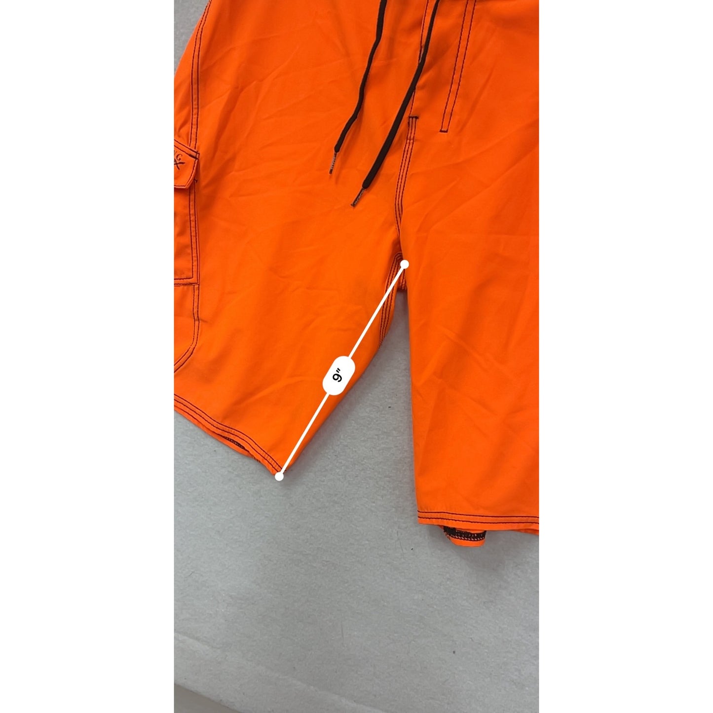 Billabong PX3 Platinum Recycler 32 Orange Swim Boardshorts #8944