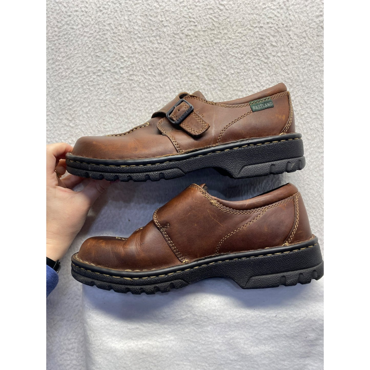 Eastland Womens Leather Slip-On Shoes #5954