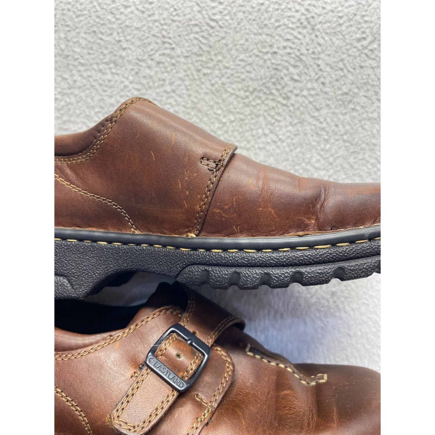Eastland Womens Leather Slip-On Shoes #5954