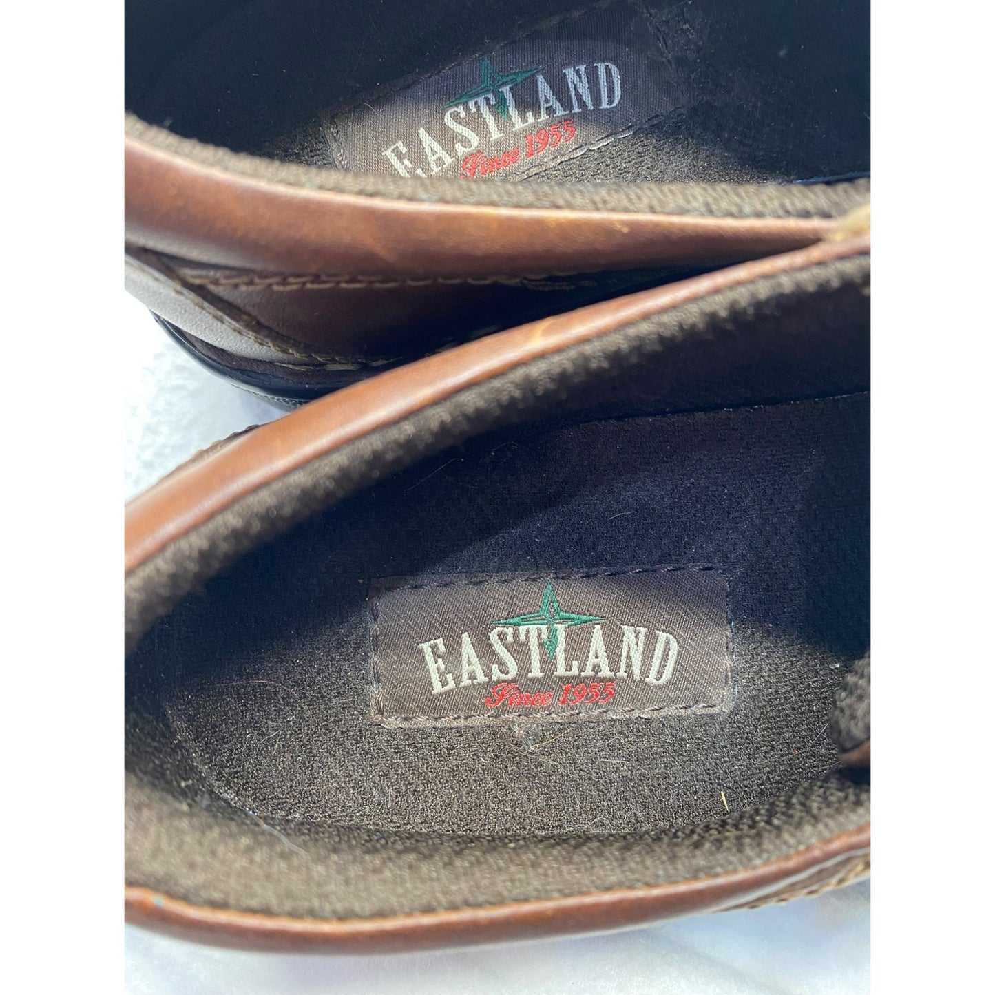 Eastland Womens Leather Slip-On Shoes #5954