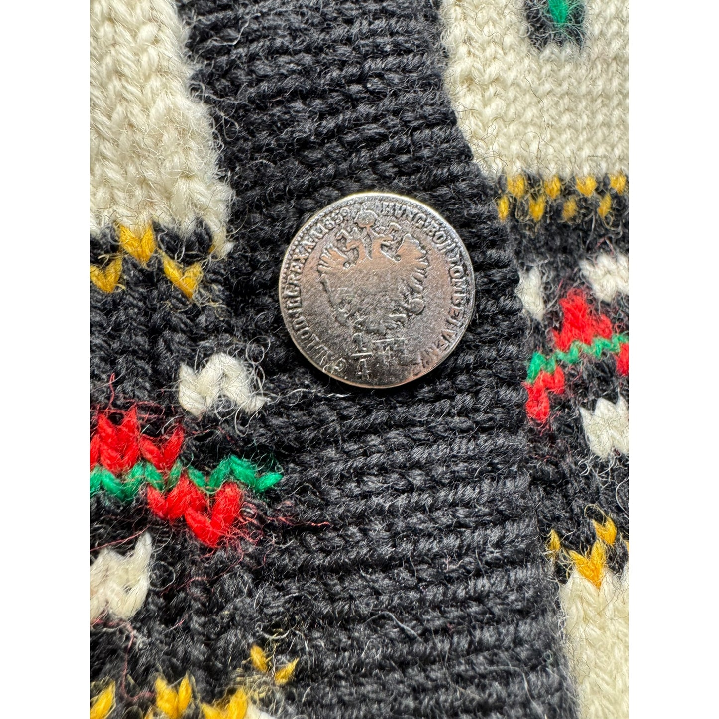 Vintage Women’s Knit Button Sweater# 5404