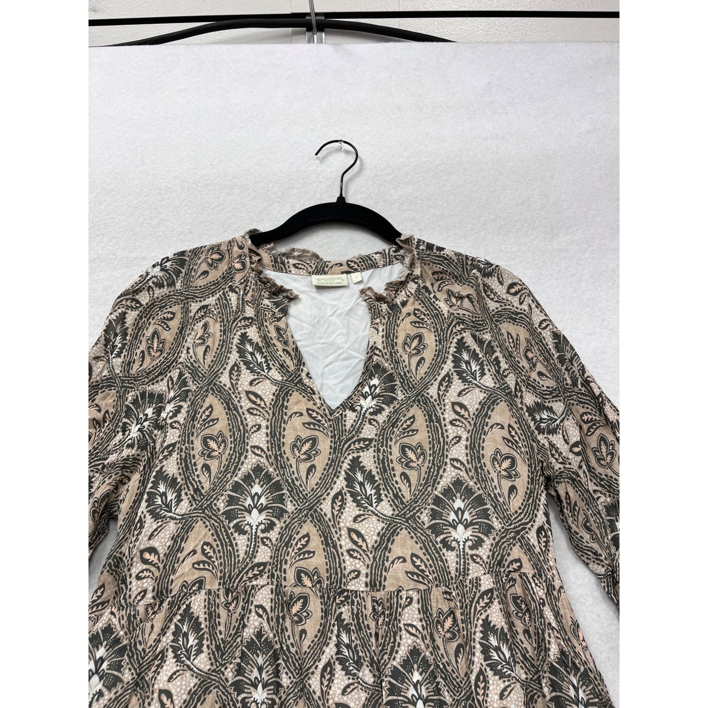 Spartina 449 Paisley Print Viscose Dress #386A