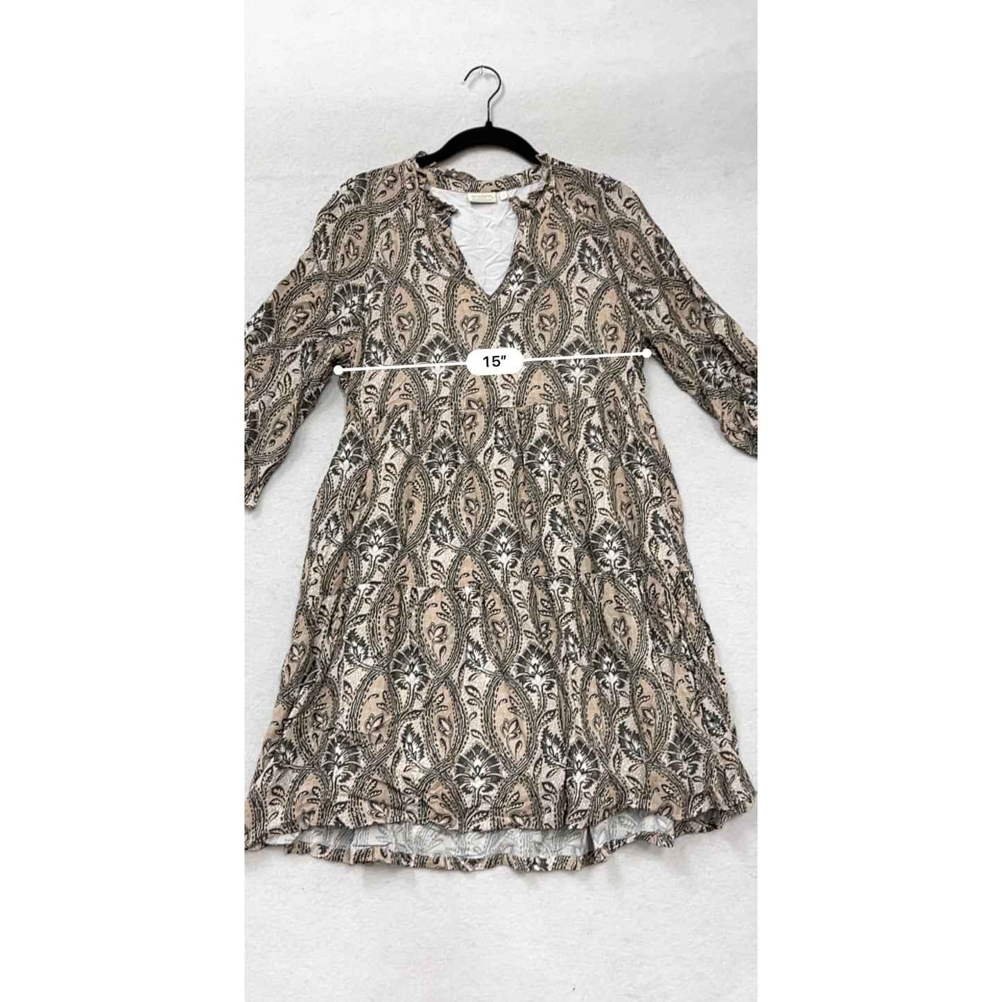 Spartina 449 Paisley Print Viscose Dress #386A