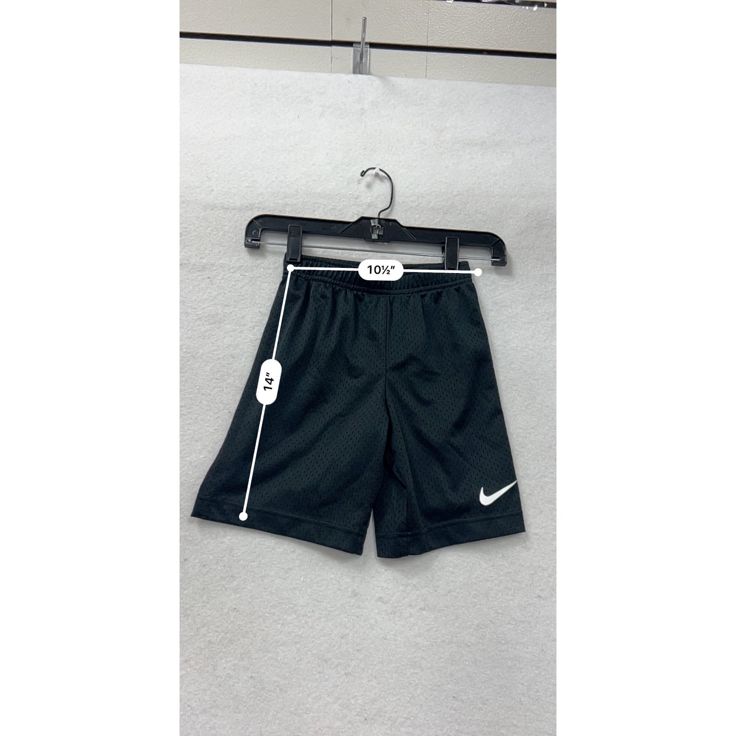Nike Toddler Athletic Mesh Shorts Black 100% Polyester #6998
