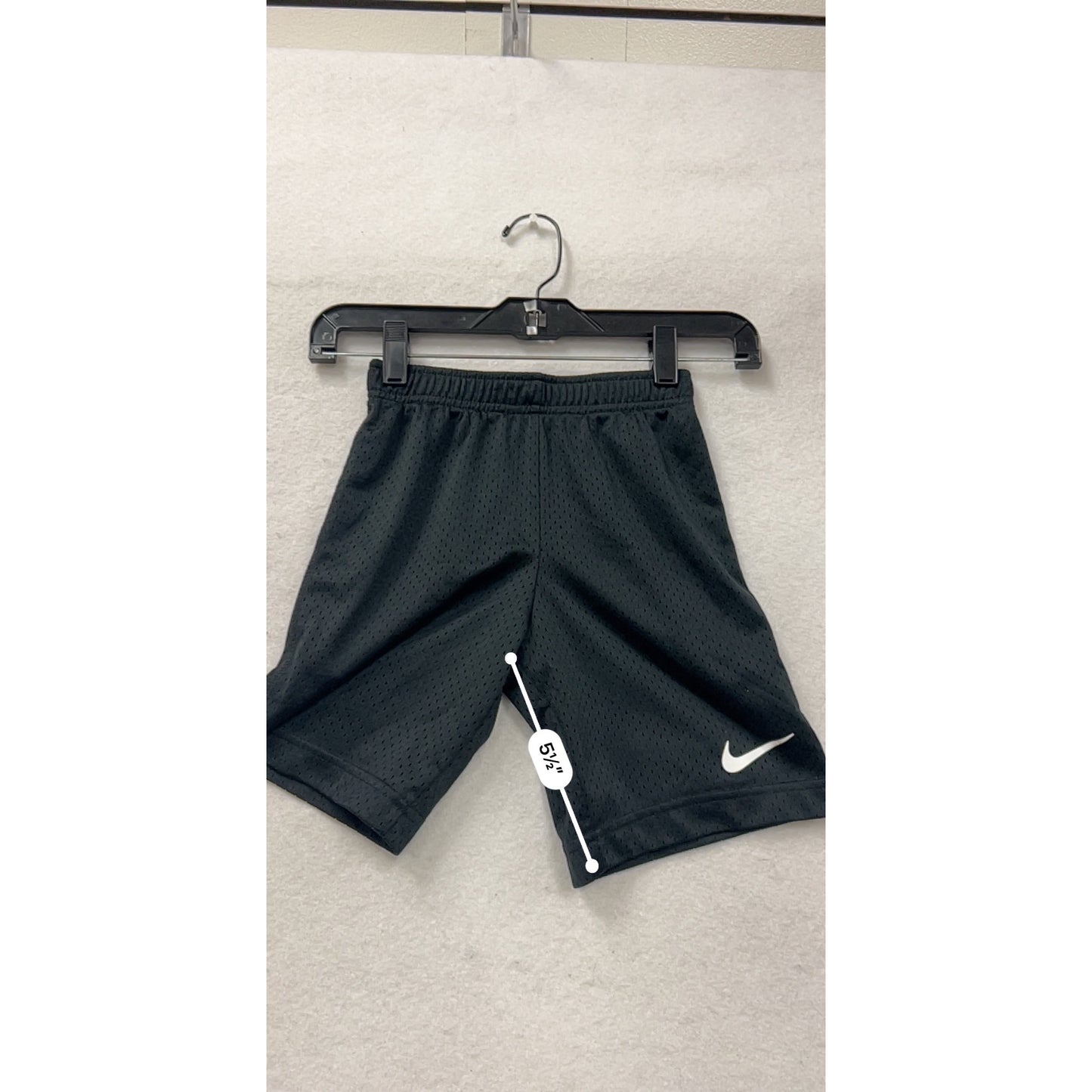 Nike Toddler Athletic Mesh Shorts Black 100% Polyester #6998