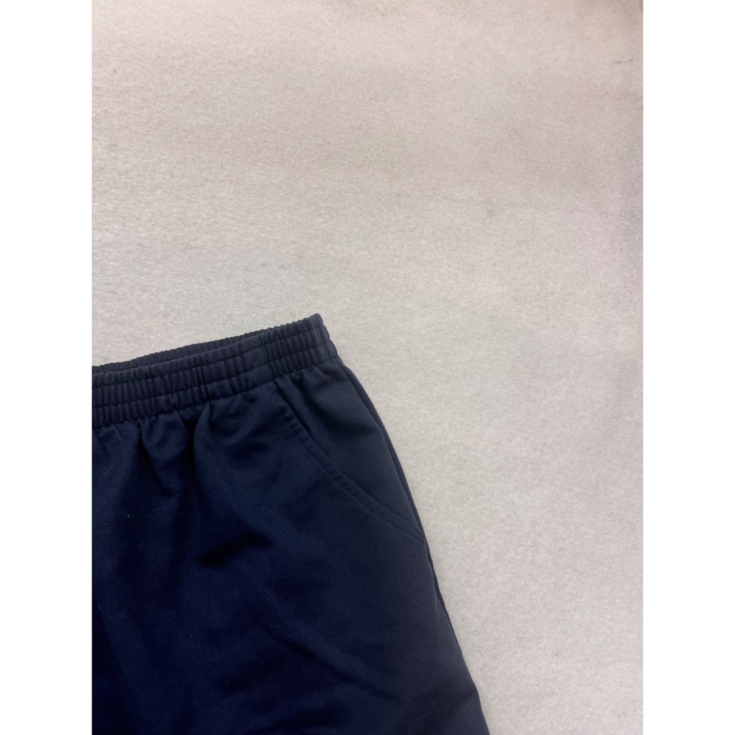Leon Levin Navy Blue Elastic Waist Shorts Size M #911A