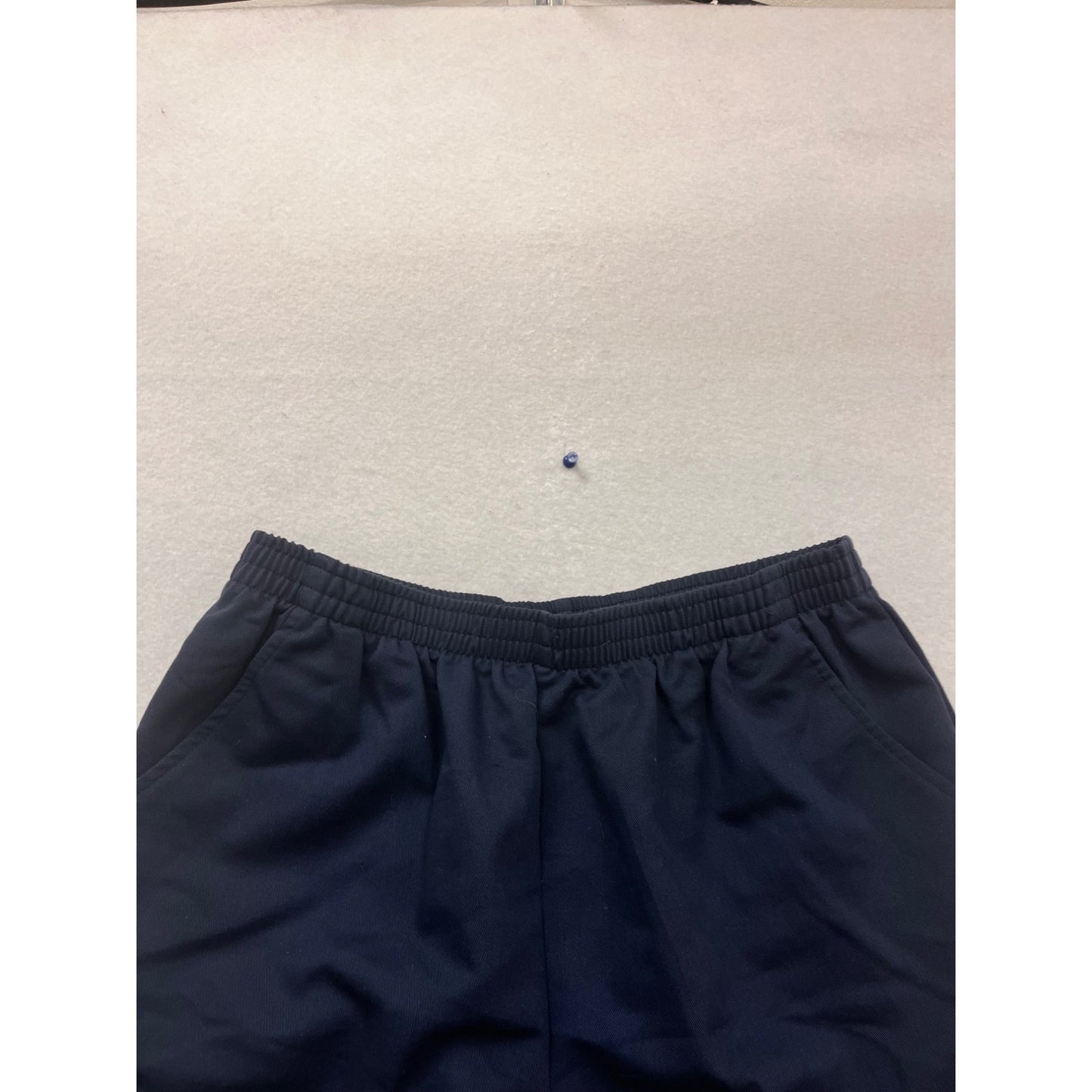 Leon Levin Navy Blue Elastic Waist Shorts Size M #911A