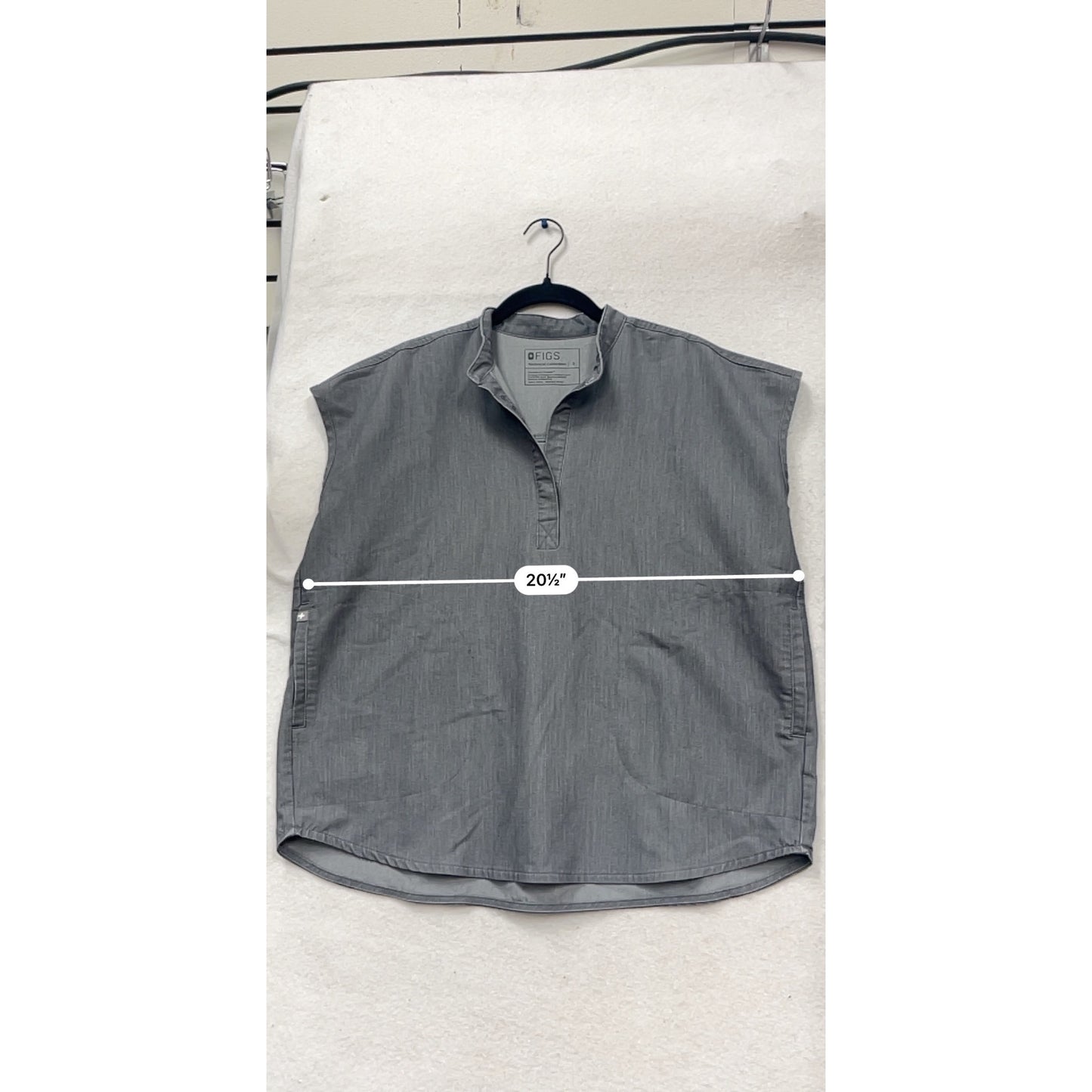 Figs Technical Collection Grey Scrubs Set S #664A