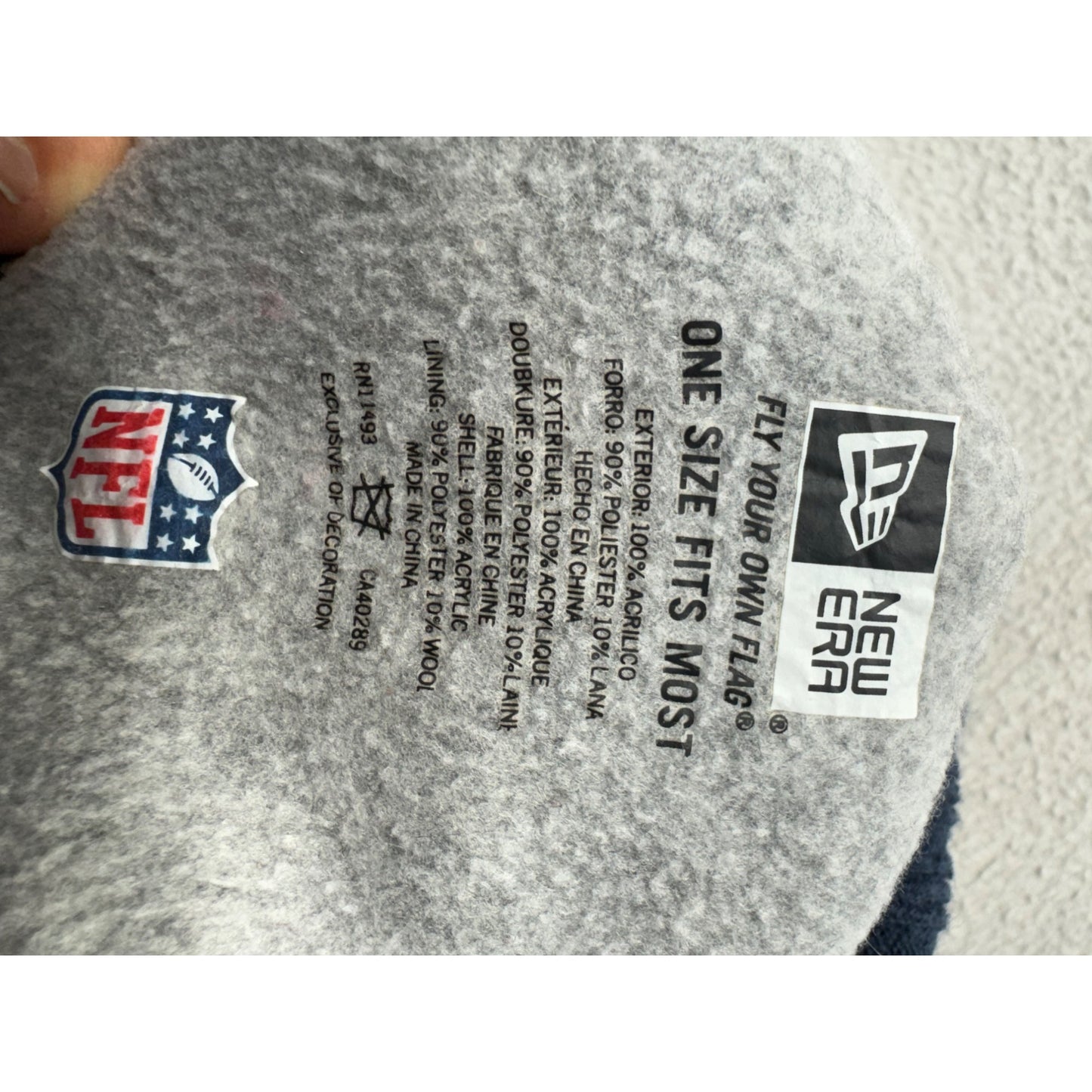 Dallas Cowboys New Era Knit Beanie Hat With Pom NFL #9231