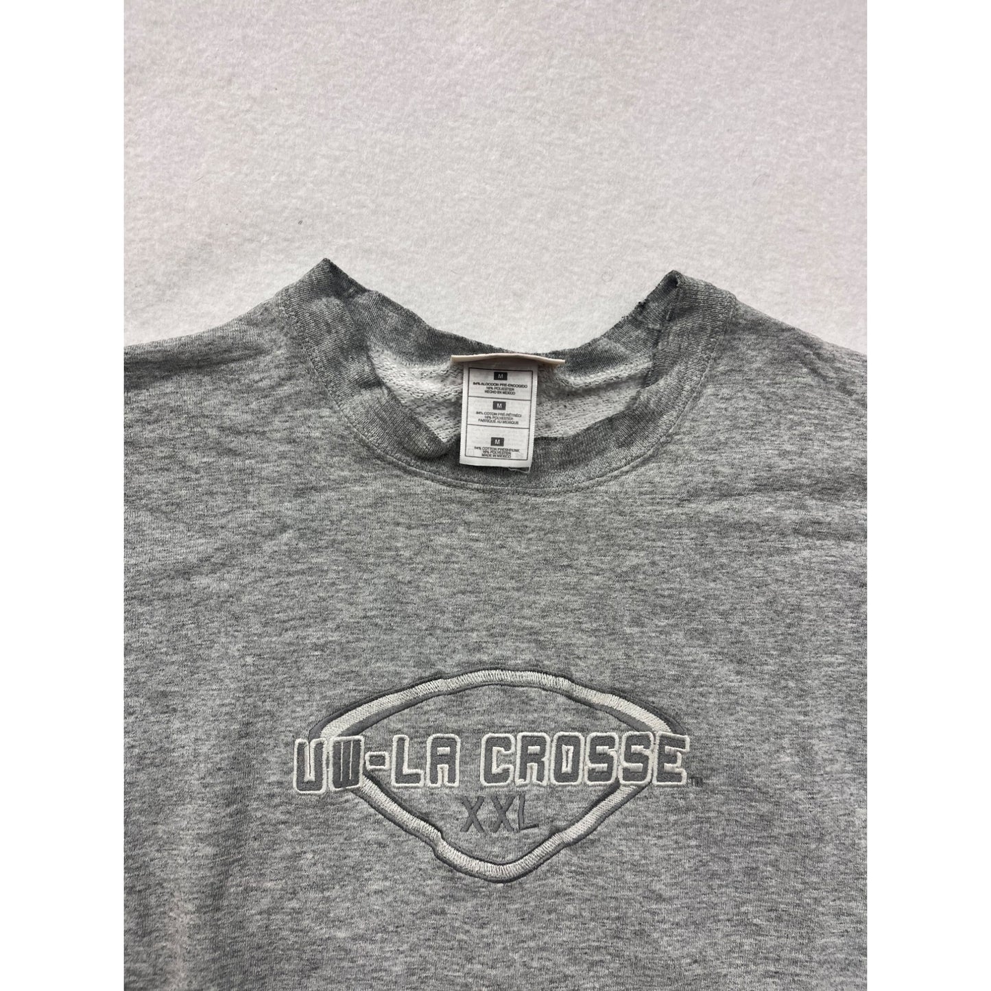 Vintage UW-La Crosse Gray Sweatshirt By CI Apparel #6080