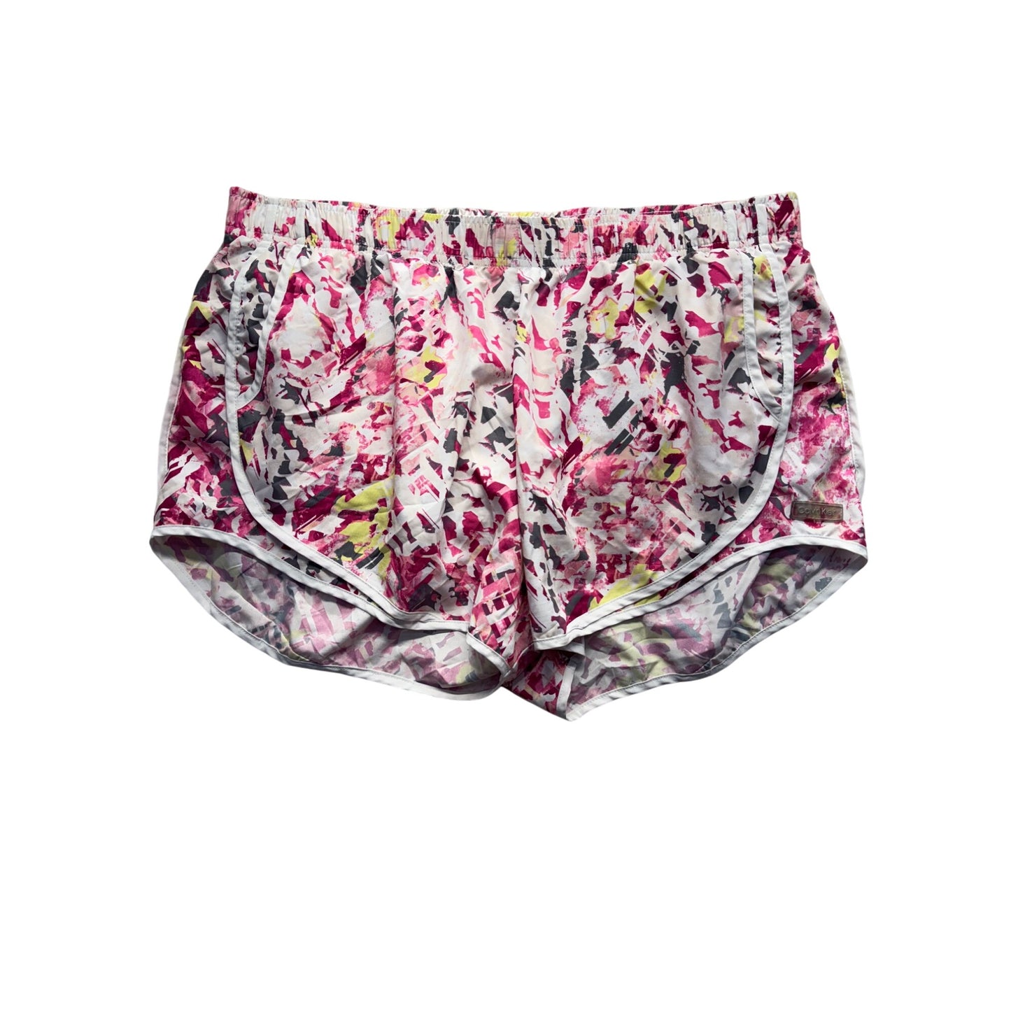 Calvin Klein Floral Print Running Shorts XXL #157B