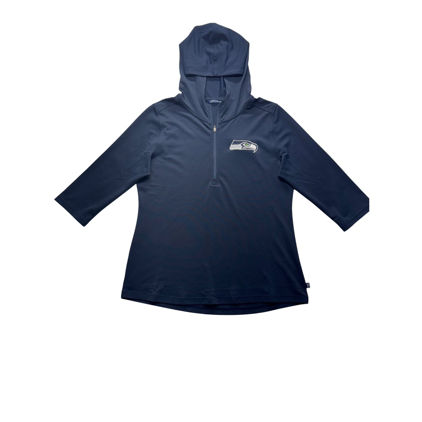 Cutter & Buck Womens Seattle Seahawks Hooded Quarter-Zip #5914