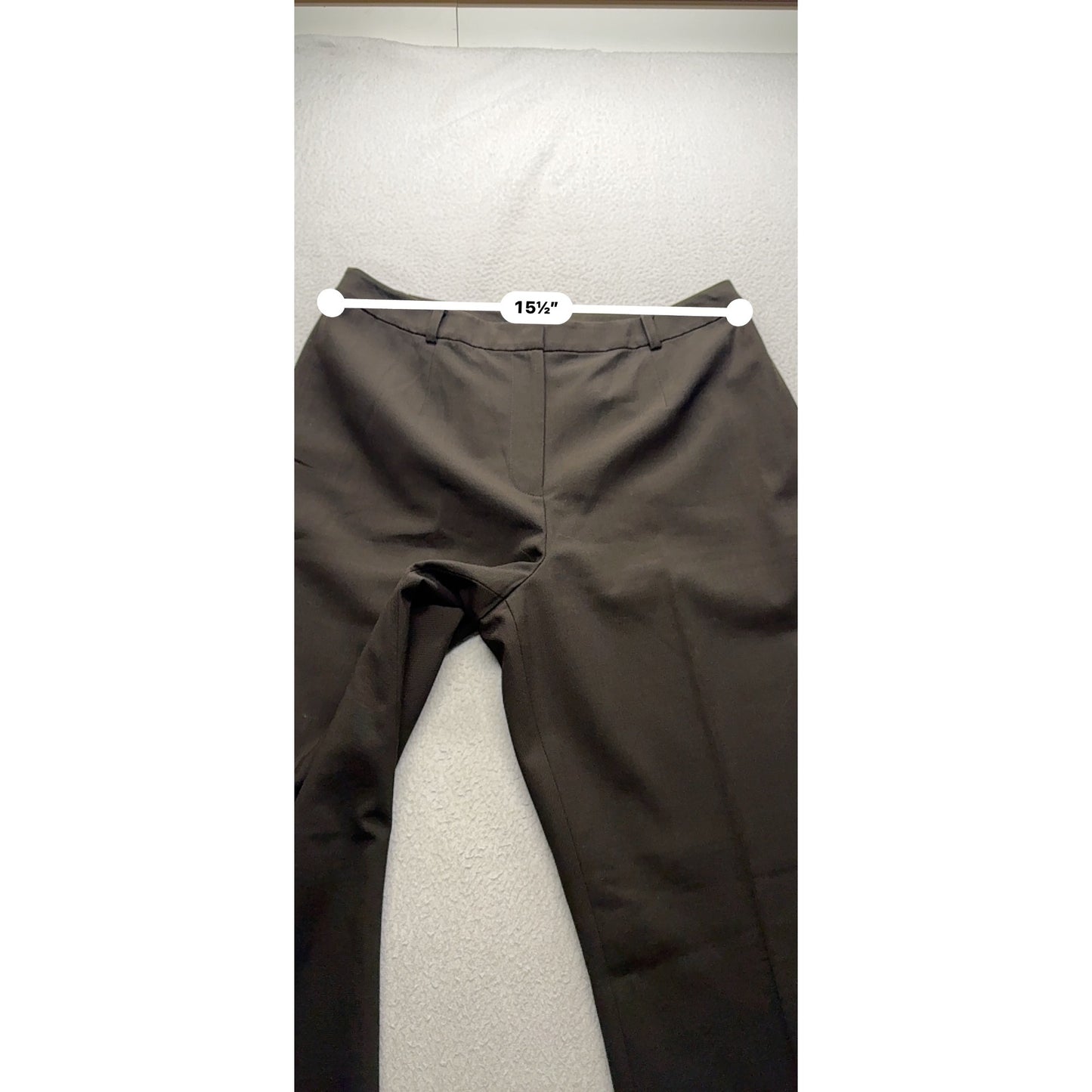 Ann Taylor Loft Stretch Trousers Size 10 Brown 208B