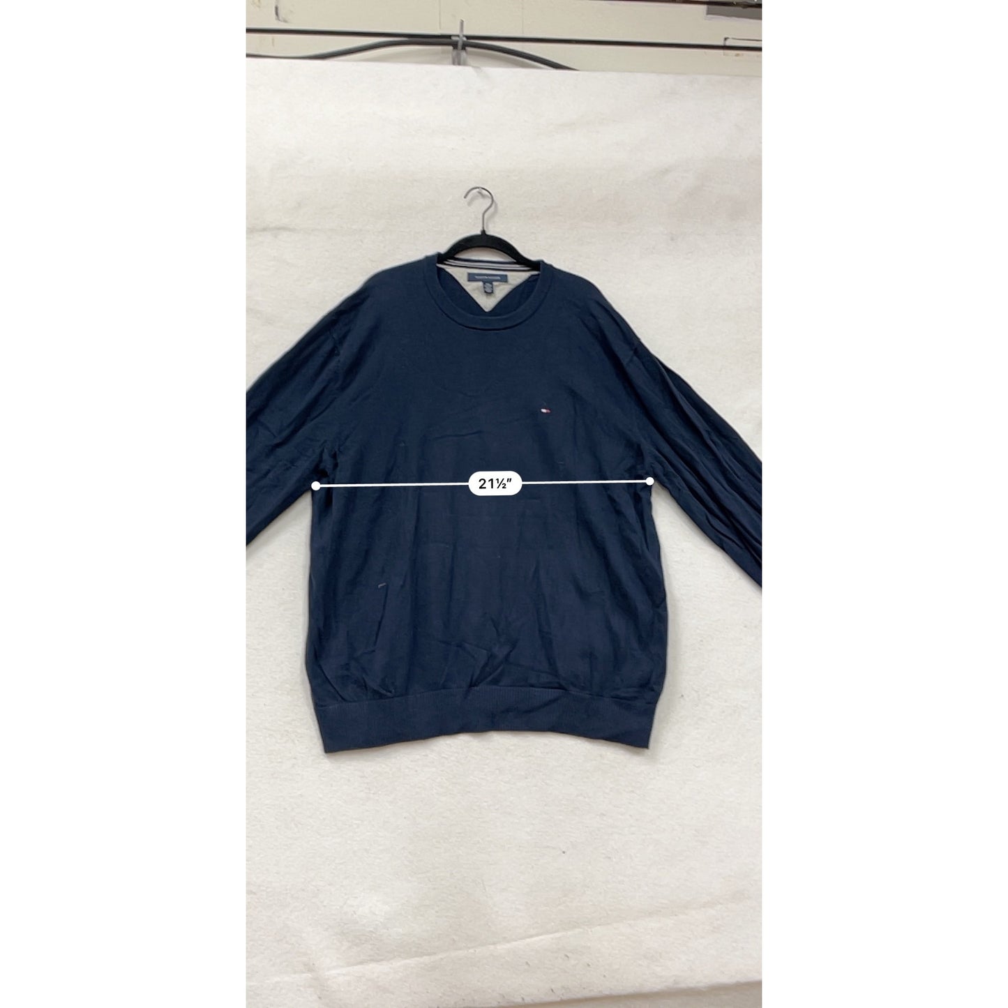 Tommy Hilfiger Navy Blue Crewneck Sweater XXL #8998
