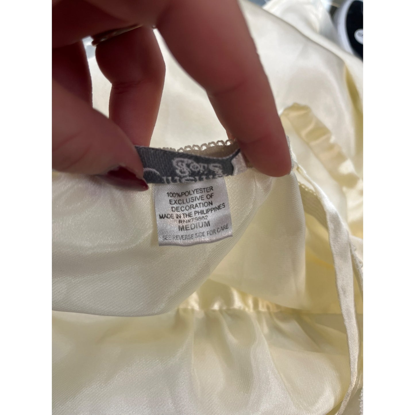 Vintage Cinema Etoile Ivory Satin & Lace Camisole #6167
