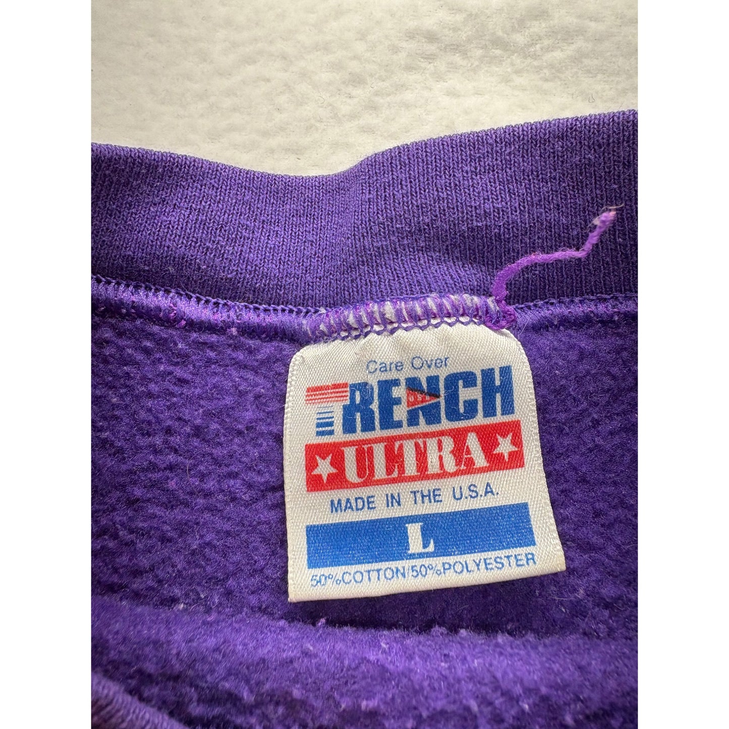 Vintage Minnesota Vikings Purple Crewneck Sweatshirt #7533