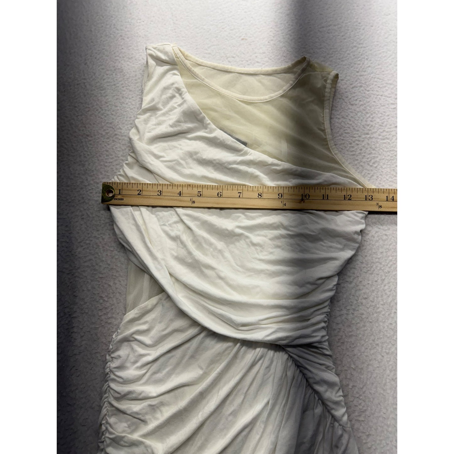 Bebe Womens Sleeveless Ruched Dress #5913