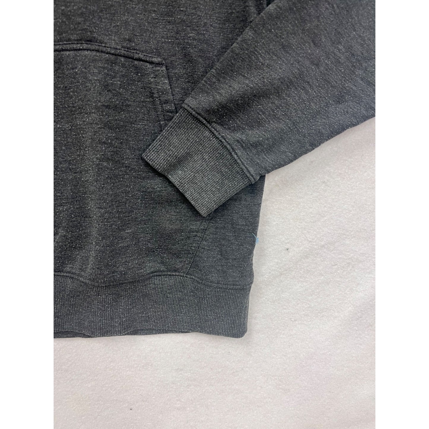 Billabong Mens XL Charcoal Gray Pullover Hoodie With Drawstrings & Kangaroo Pocket #3A