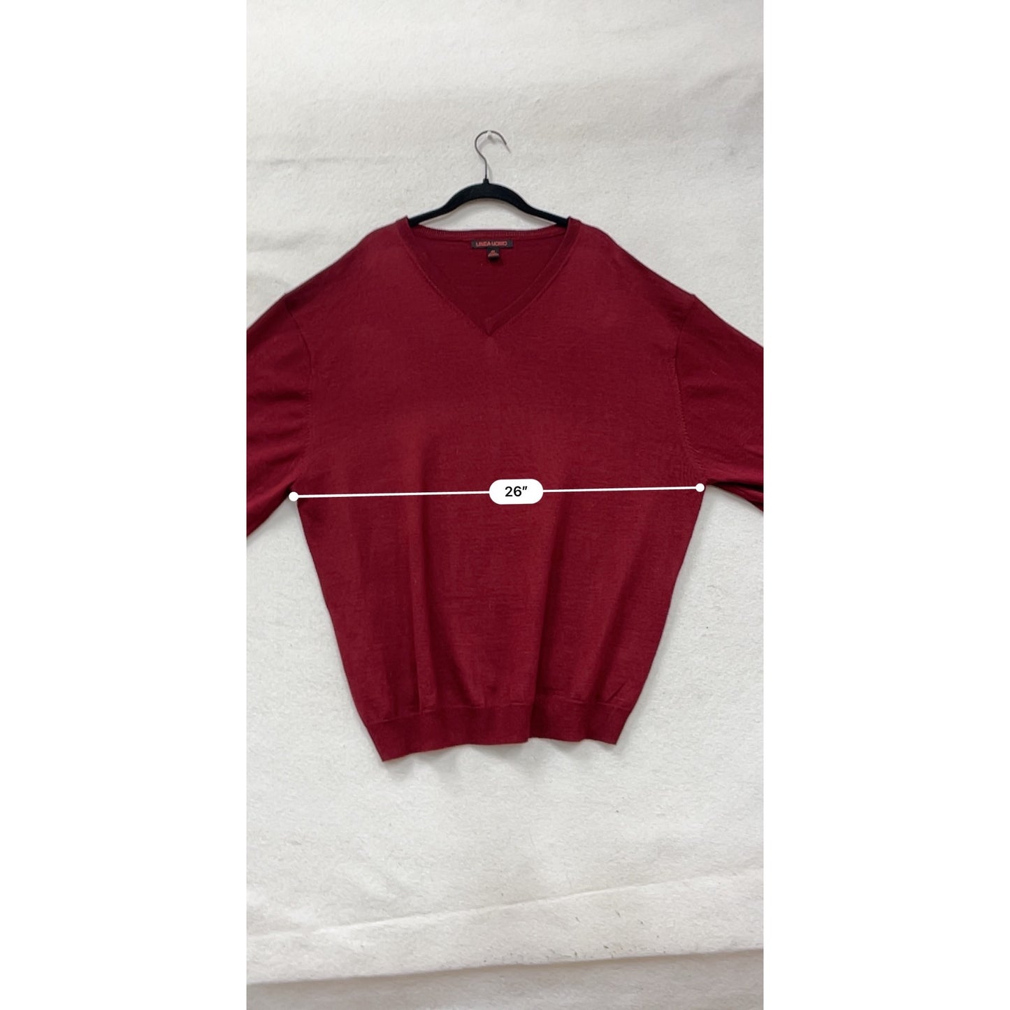 4X Linea Uomo V-Neck Sweater #8830