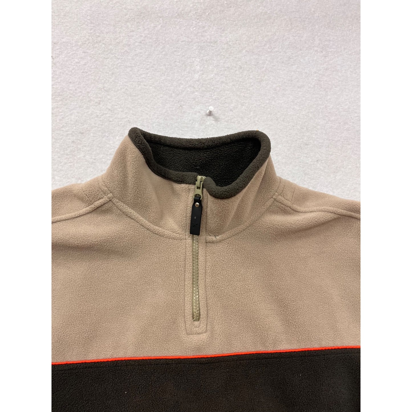 Faded Glory Mens Small 1/4 Zip Fleece Pullover Jacket #8224
