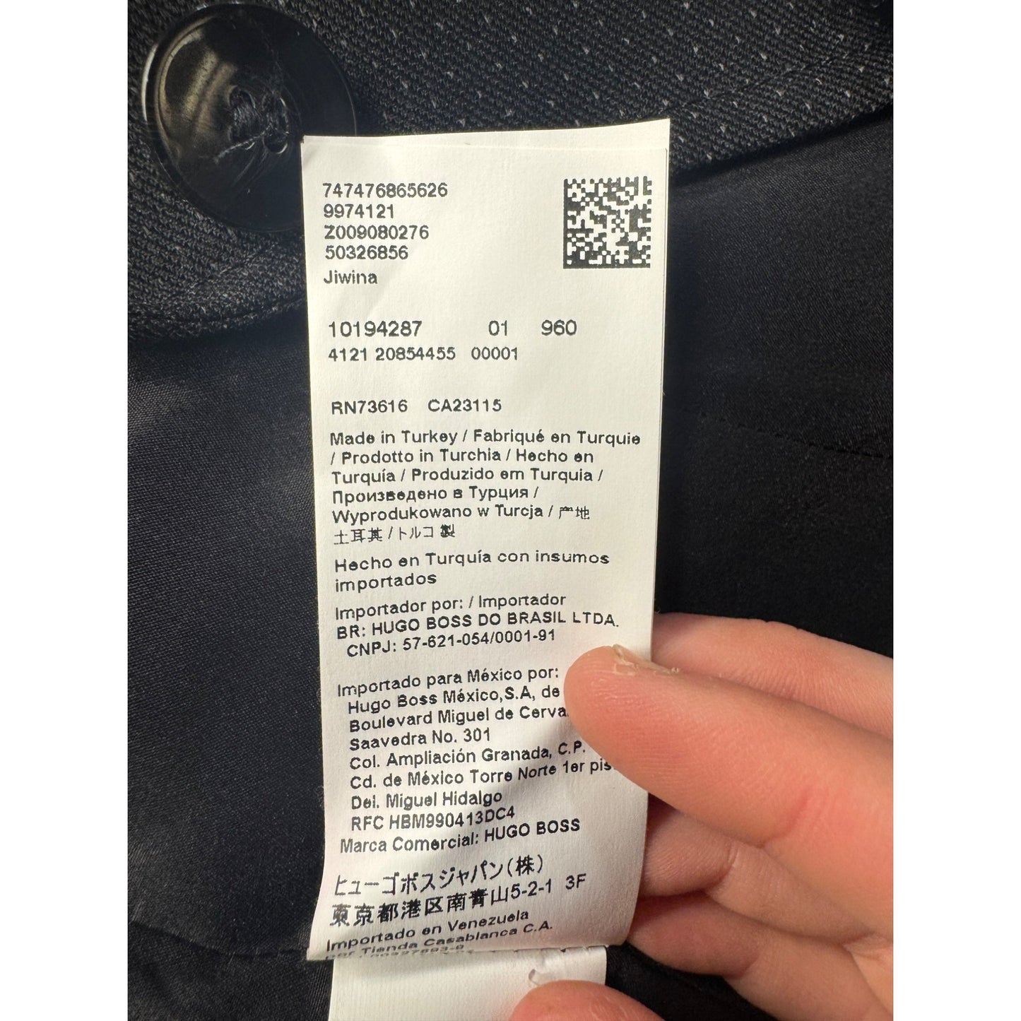 Hugo Boss Black Womens Blazer #5716