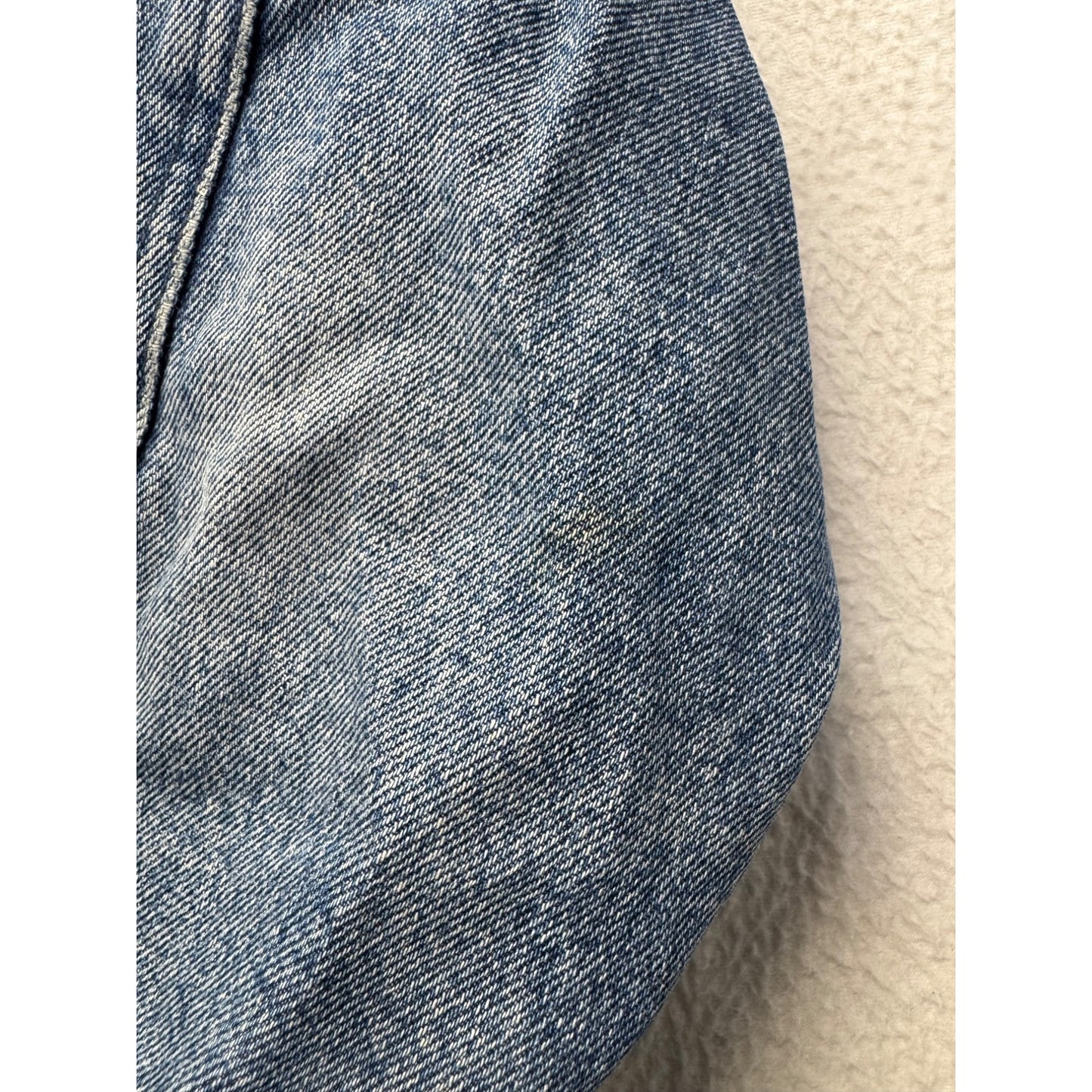 Cabelas Mens Sherpa-Lined Denim Jacket#7614